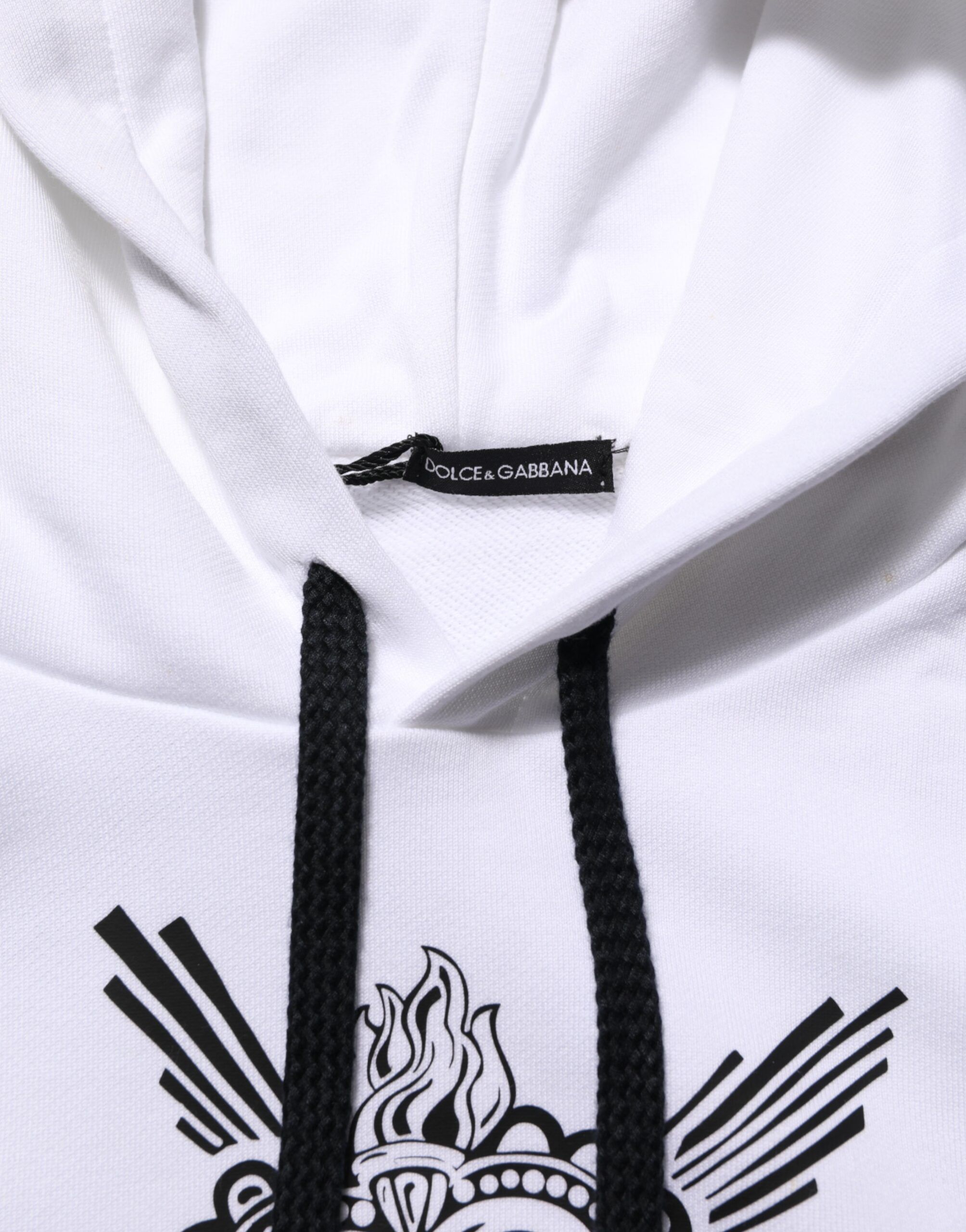 Sacred Heart Hooded Sweatshirt Men's Sweater (Pre-Owned) - Dolce & Gabbana - Modalova