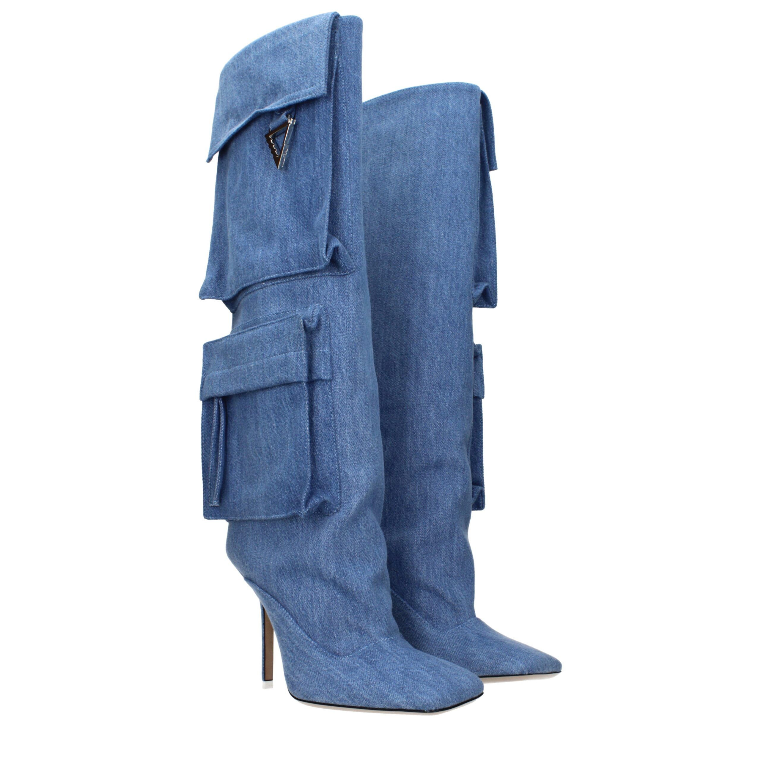 Fabric Women's Boots - The Attico - Modalova