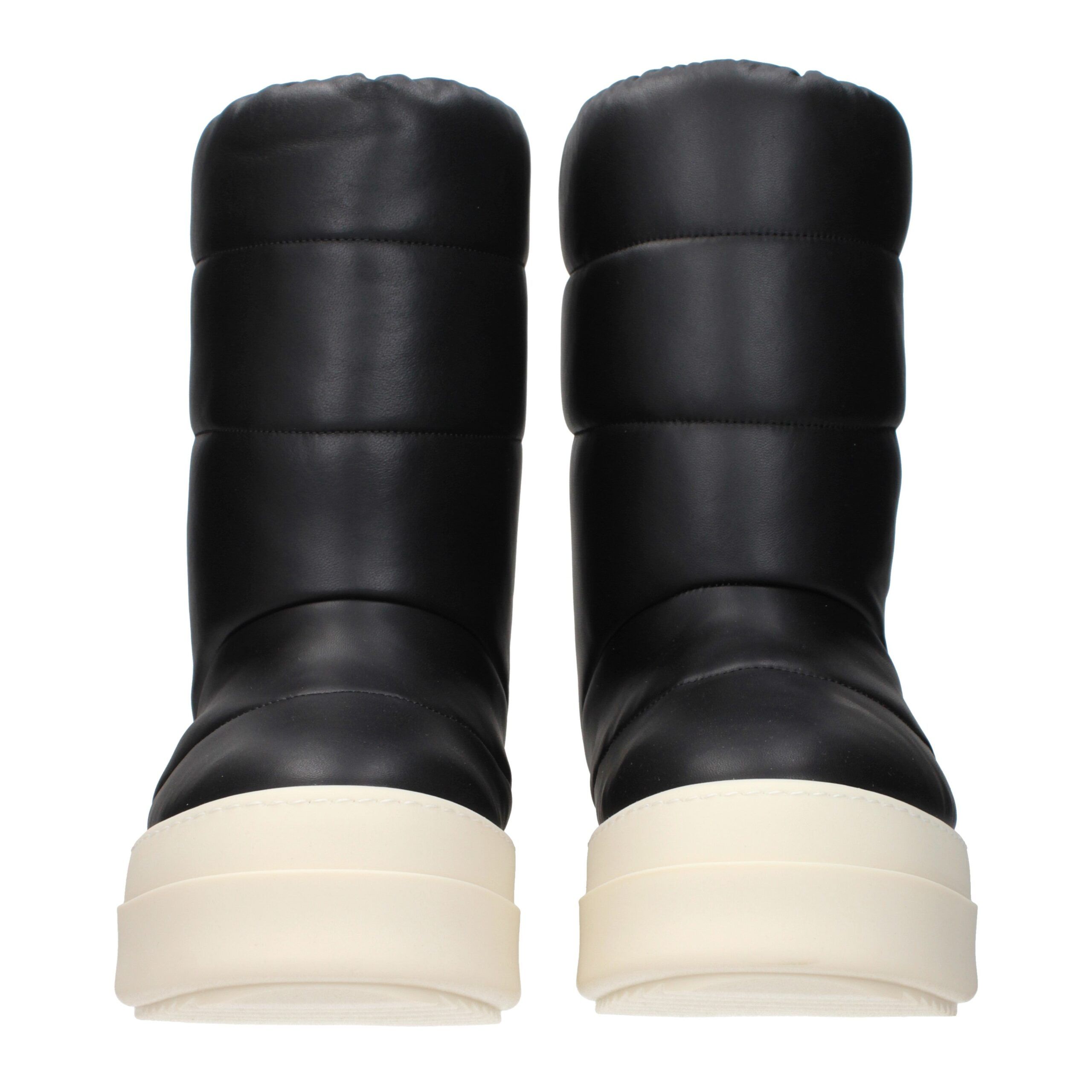 Leather Ankle Men's Boots - Rick Owens - Modalova