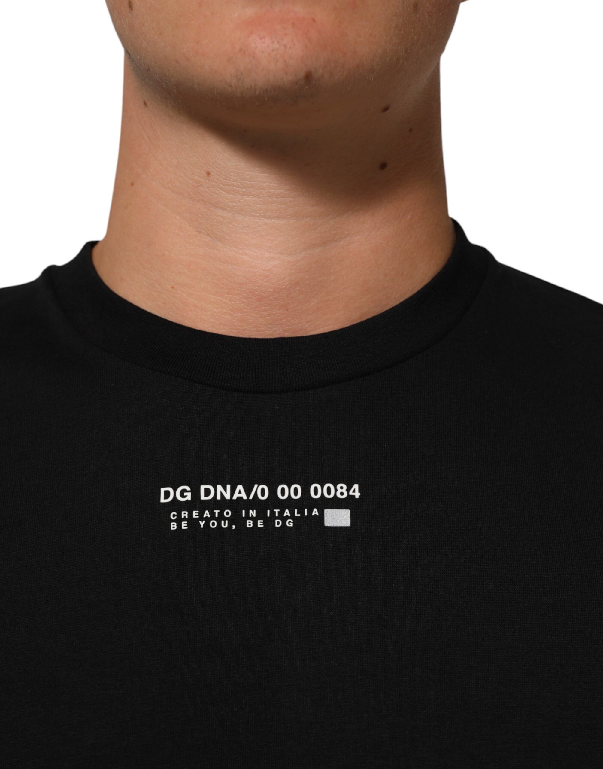 Statement Cotton Men Crew Neck Men's T-shirt (Pre-Owned) - Dolce & Gabbana - Modalova