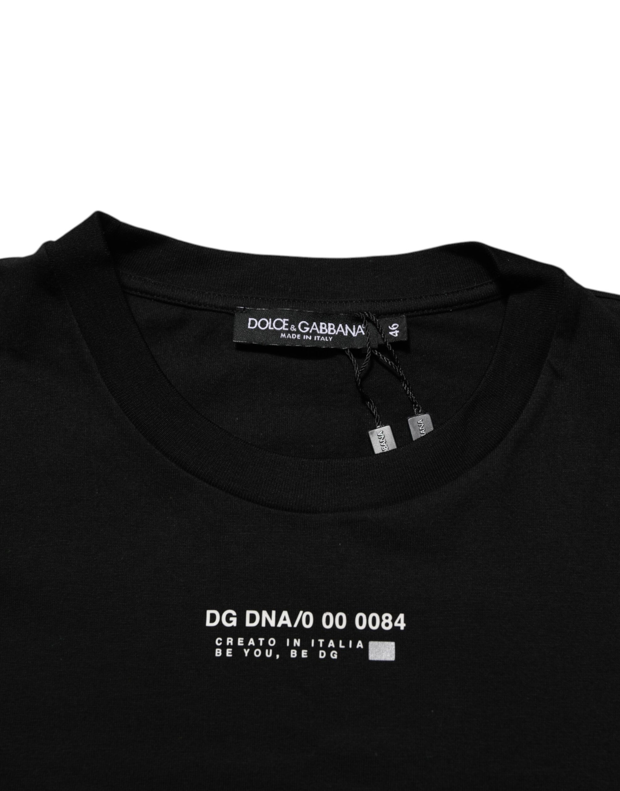 Statement Cotton Men Crew Neck Men's T-shirt (Pre-Owned) - Dolce & Gabbana - Modalova