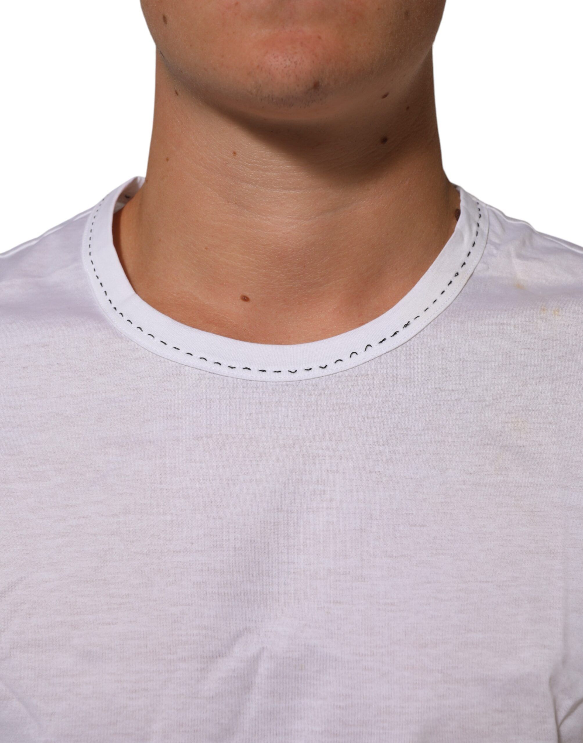 Cotton Crew Neck Underwear Tee Men's T-shirt (Pre-Owned) - Dolce & Gabbana - Modalova