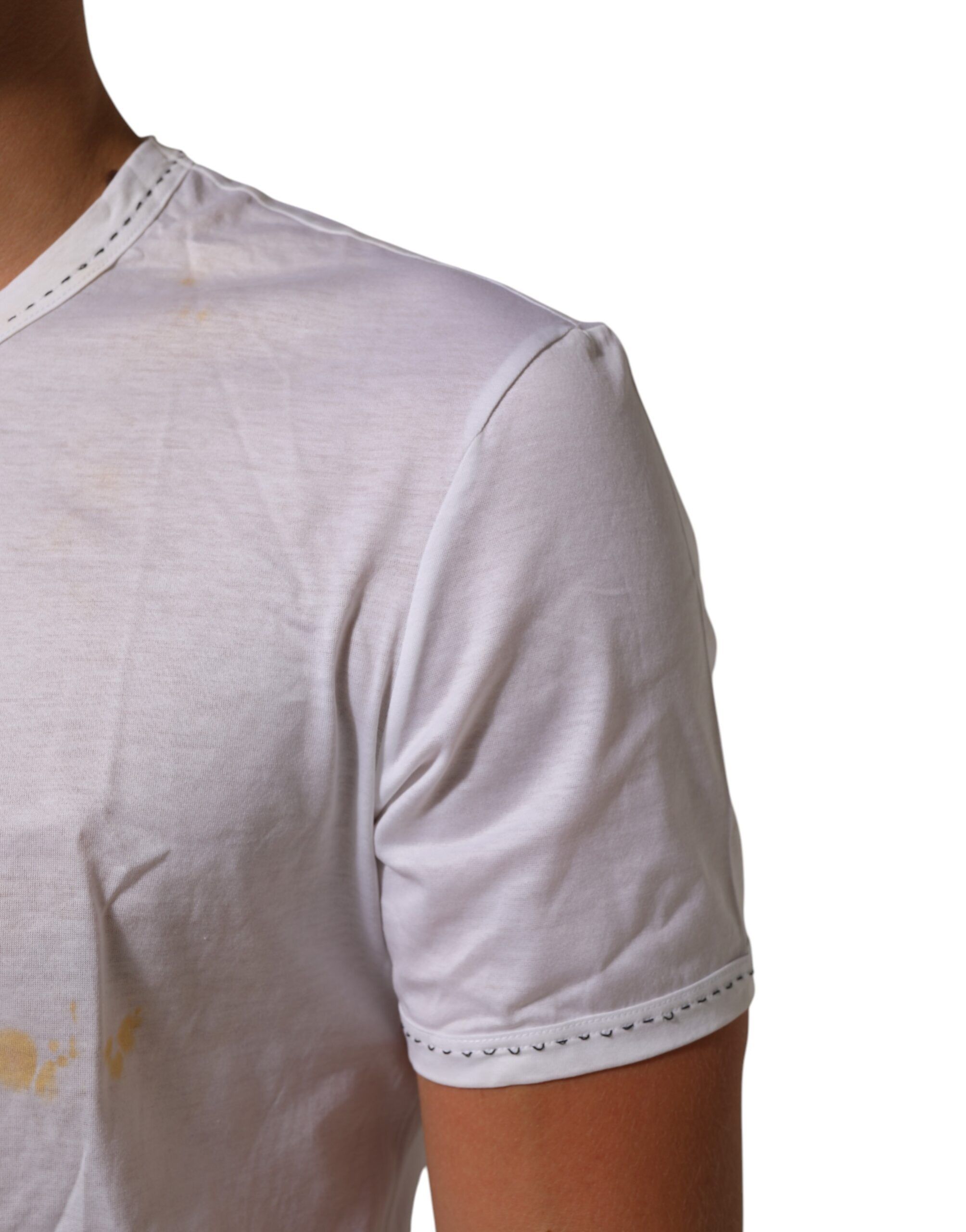 Cotton Crew Neck Underwear Tee Men's T-shirt (Pre-Owned) - Dolce & Gabbana - Modalova