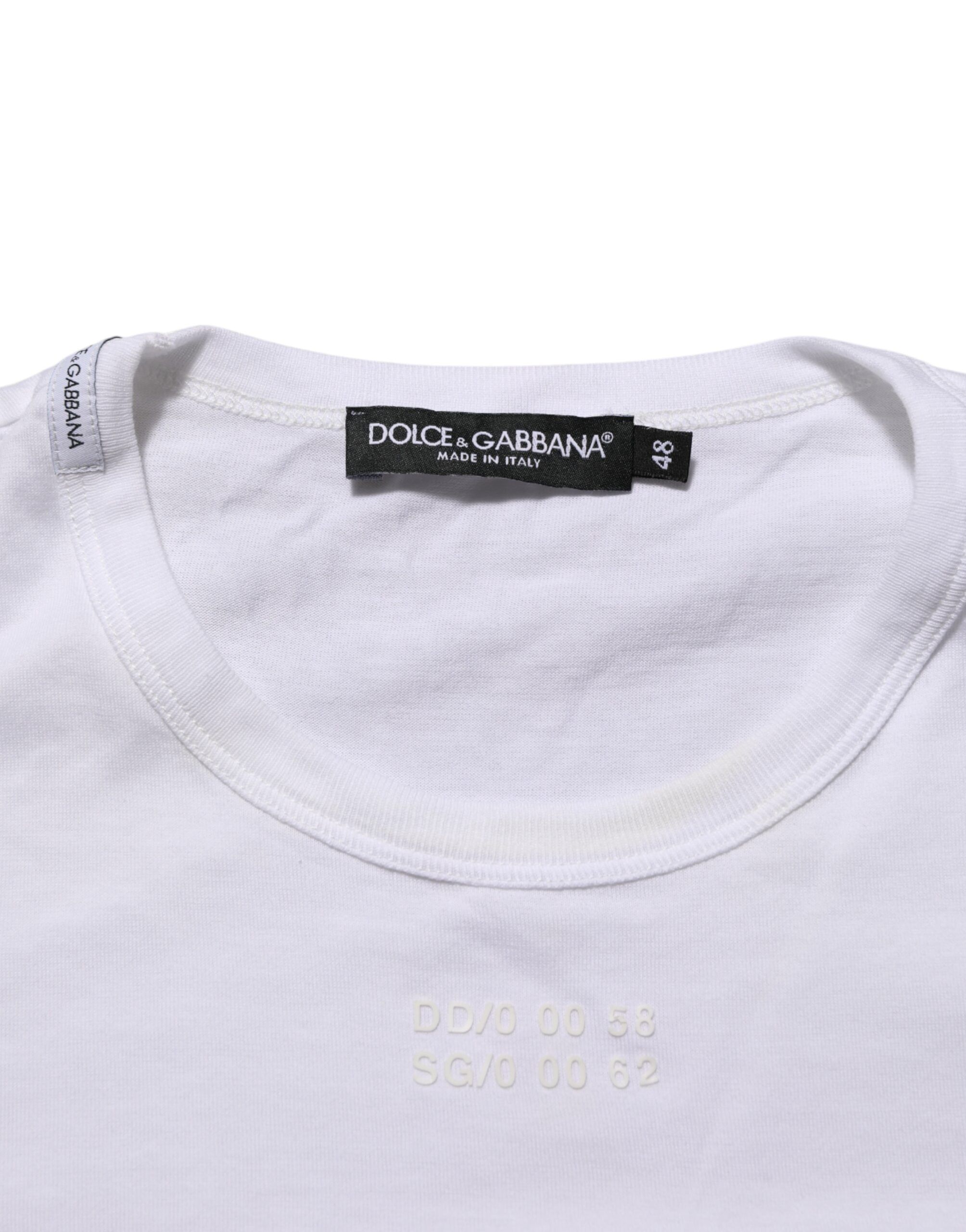 Cotton Pocket Crew Neck Men Tee Men's T-shirt (Pre-Owned) - Dolce & Gabbana - Modalova