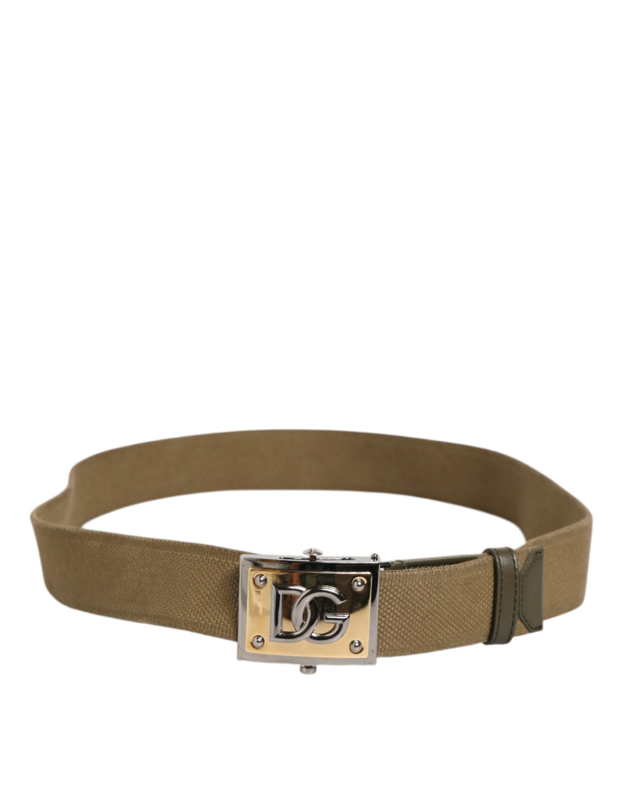 Military Nylon Logo Metal Buckle Men's Belt (Pre-Owned) - Dolce & Gabbana - Modalova