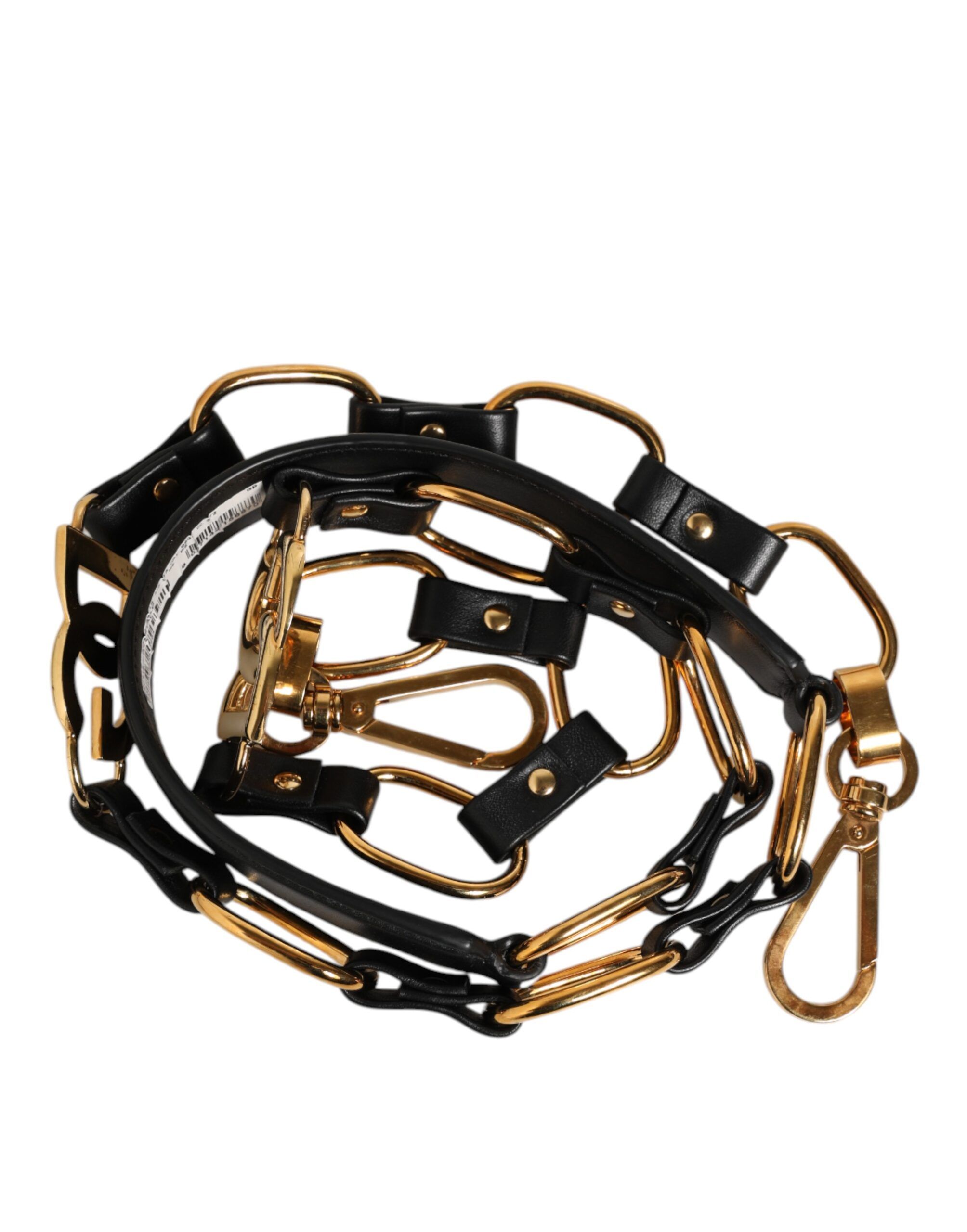 Leather Gold Chain Bag Accessory Shoulder Women's Strap (Pre-Owned) - Dolce & Gabbana - Modalova