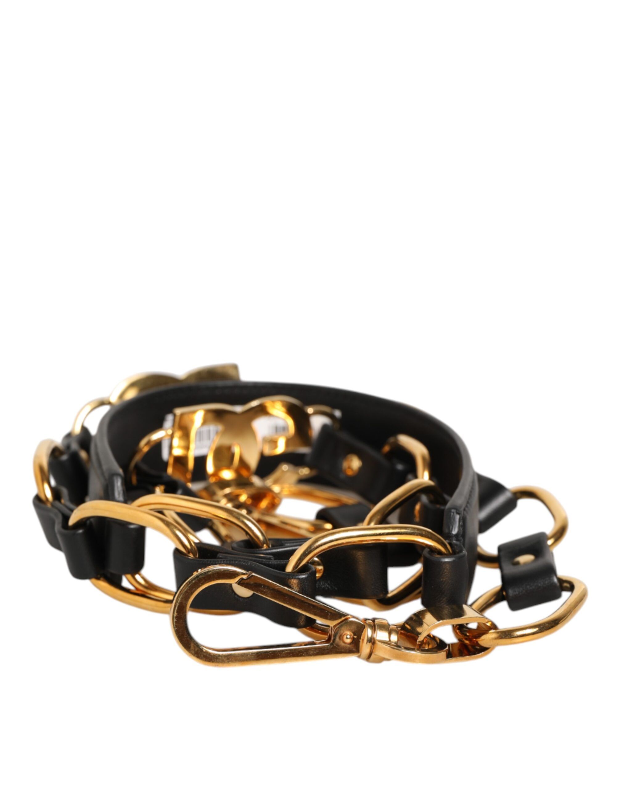 Leather Gold Chain Bag Accessory Shoulder Women's Strap (Pre-Owned) - Dolce & Gabbana - Modalova