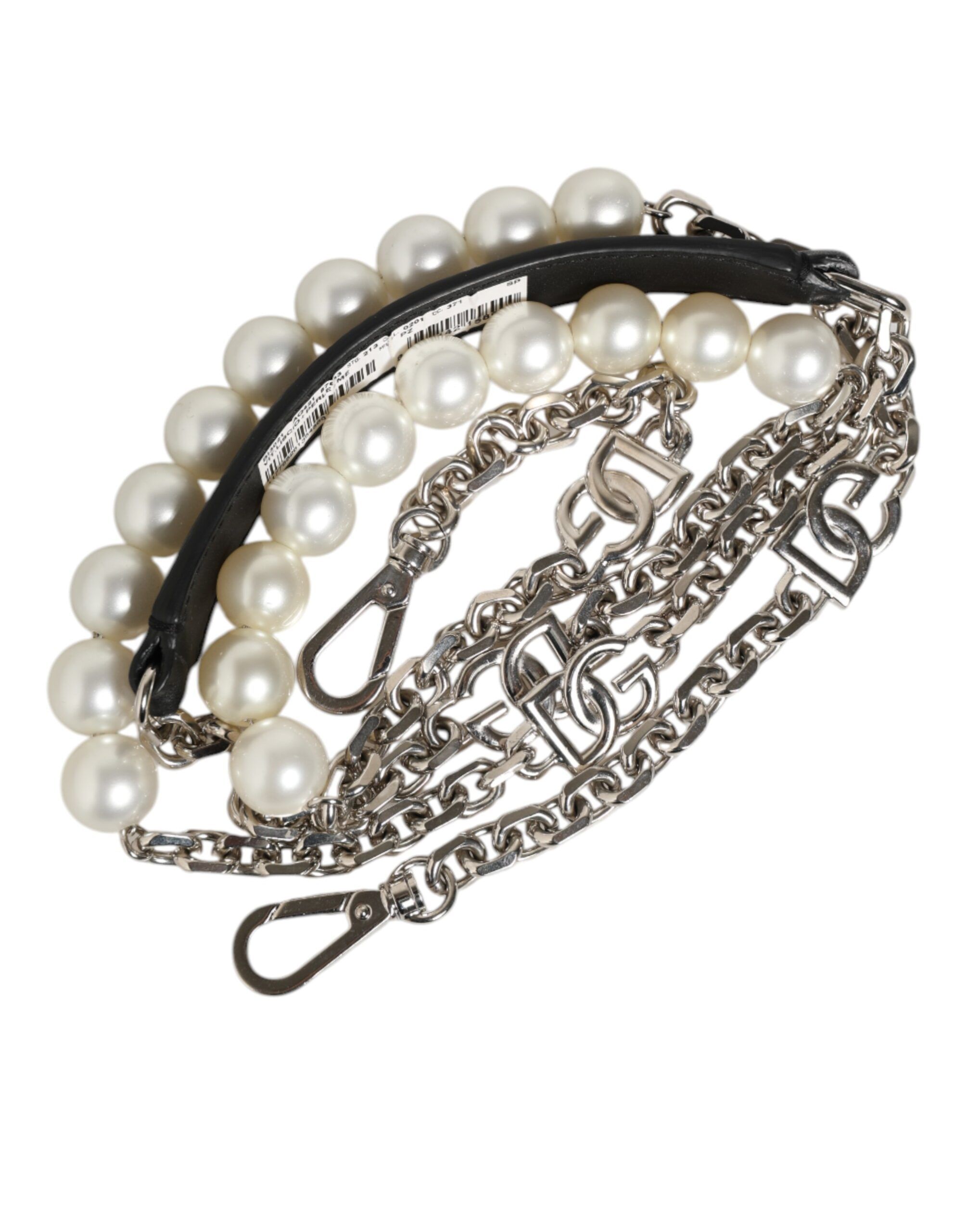 Leather Pearl Chain Bag Accessory Shoulder Women's Strap - Dolce & Gabbana - Modalova