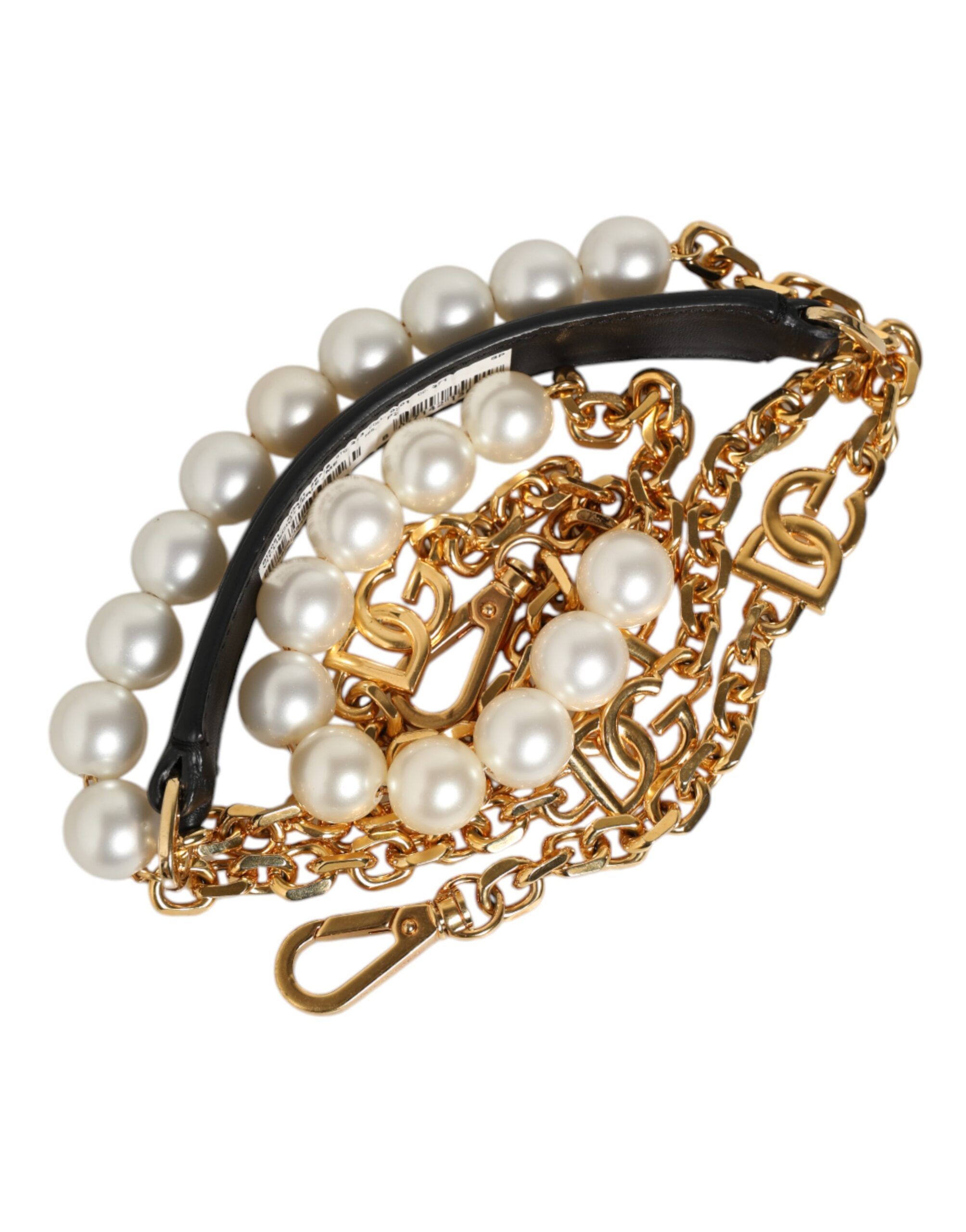 Leather Gold Chain Bag Accessory Shoulder Women's Strap - Dolce & Gabbana - Modalova