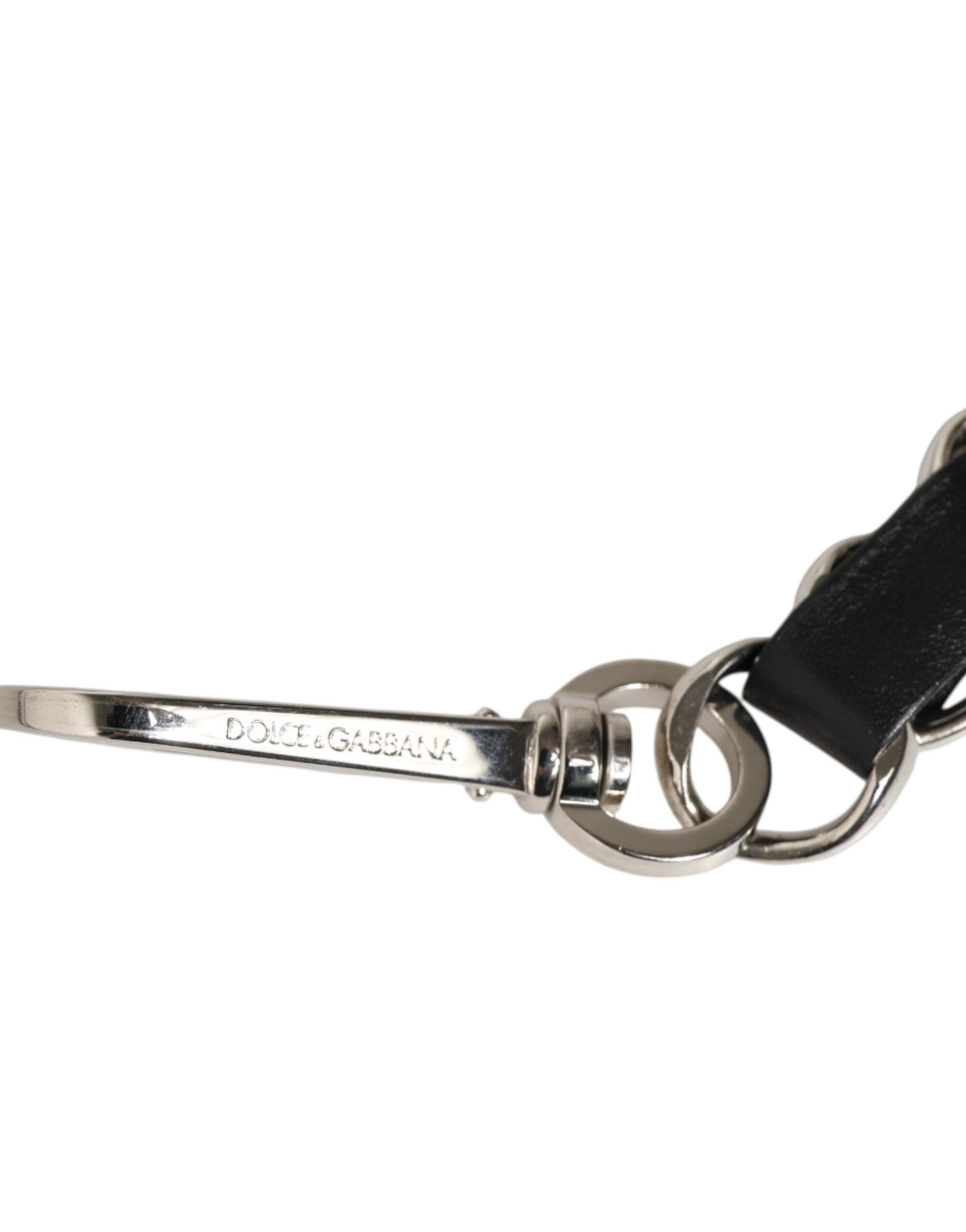 Leather Silver Chain Bag Accessory Shoulder Women's Strap (Pre-Owned) - Dolce & Gabbana - Modalova
