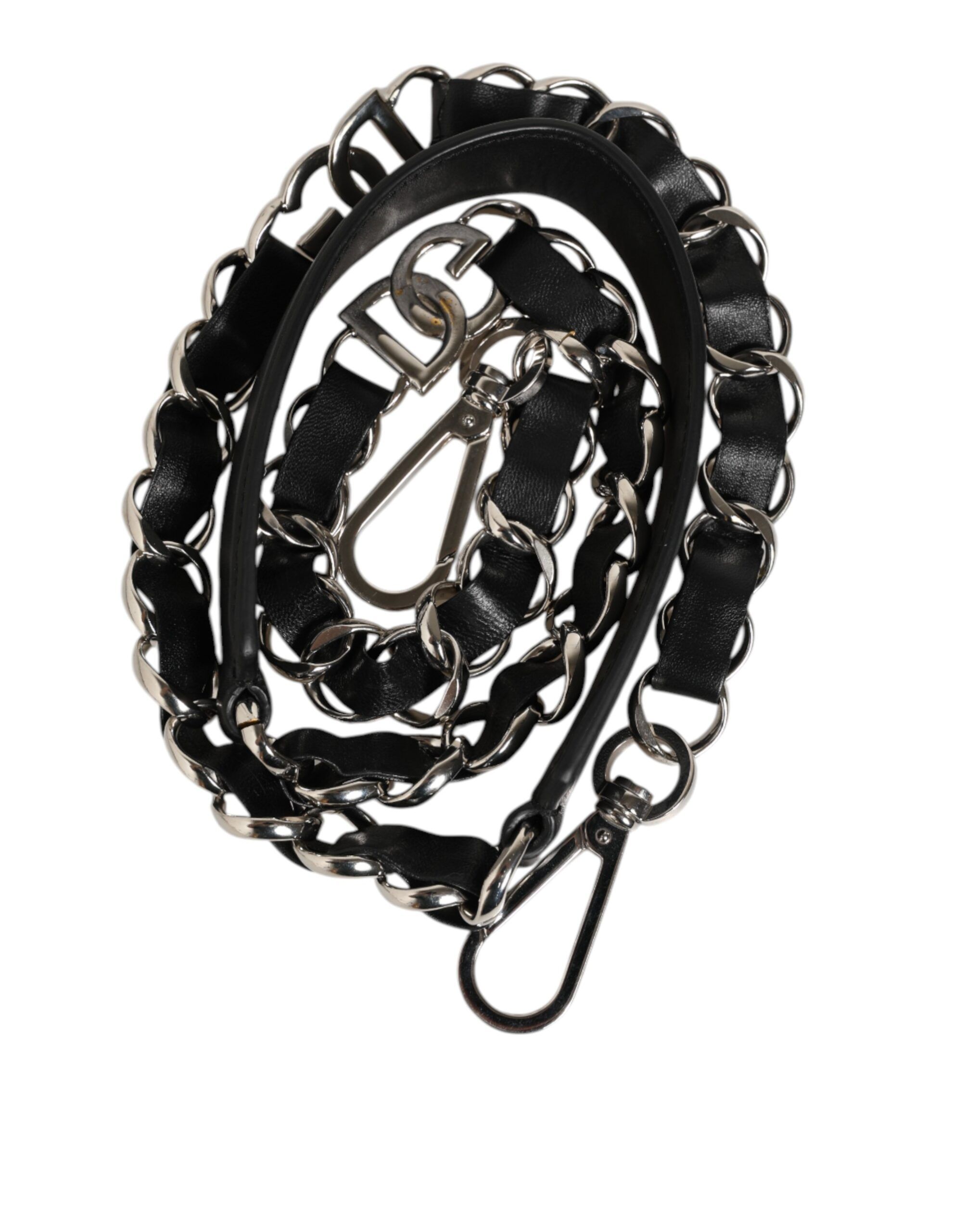 Leather Silver Chain Bag Accessory Shoulder Women's Strap (Pre-Owned) - Dolce & Gabbana - Modalova