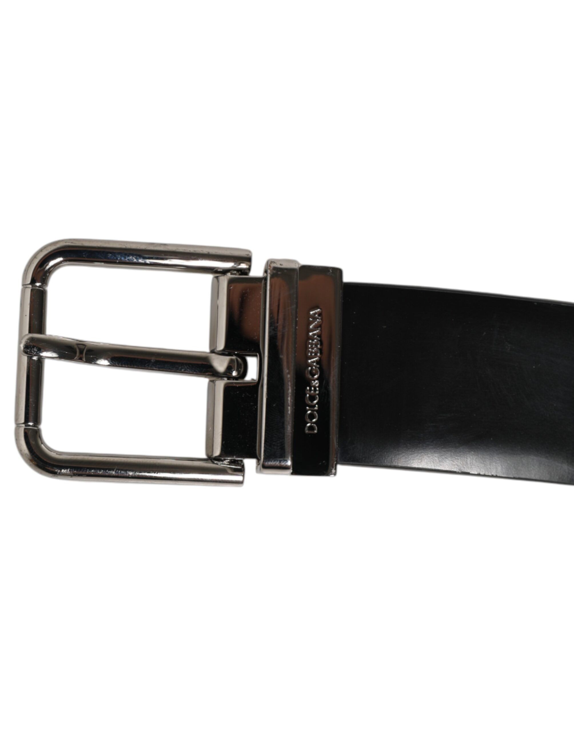 Leather Classic Metal Buckle Men Men's Belt (Pre-Owned) - Dolce & Gabbana - Modalova