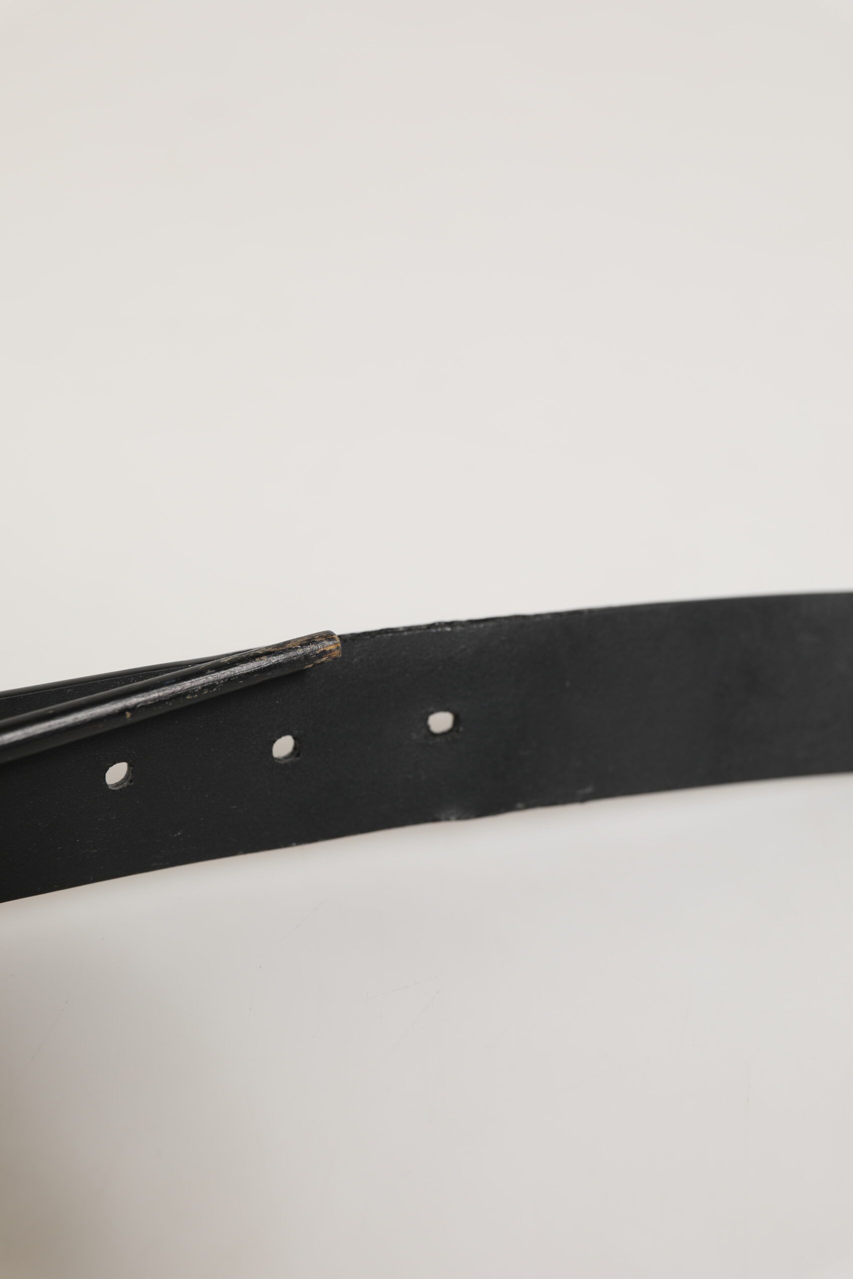 Leather Classic Metal Buckle Men Men's Belt (Pre-Owned) - Dolce & Gabbana - Modalova