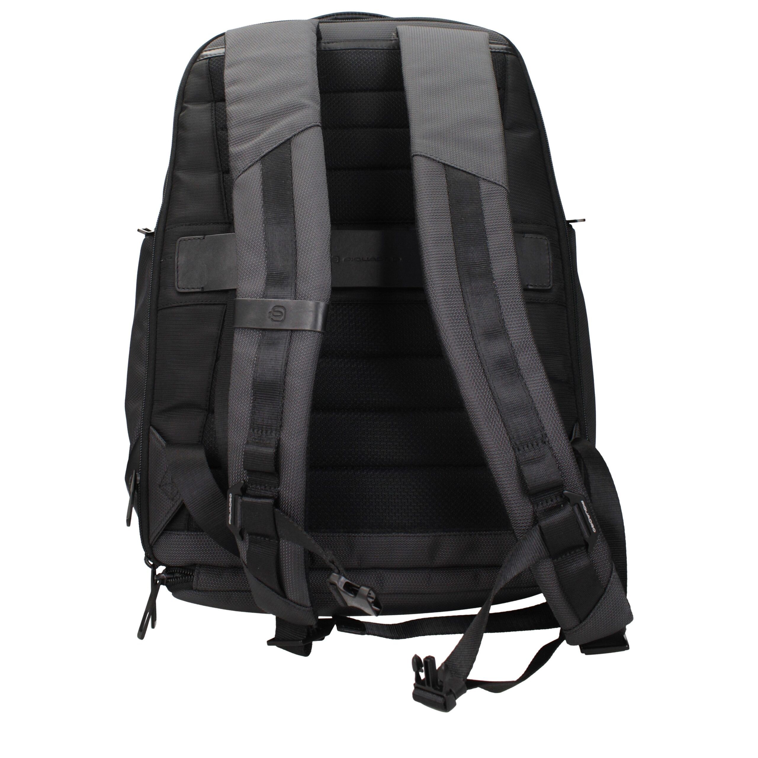 Piquadro Gray Fabric Men's Backpack - Piquadro - Modalova