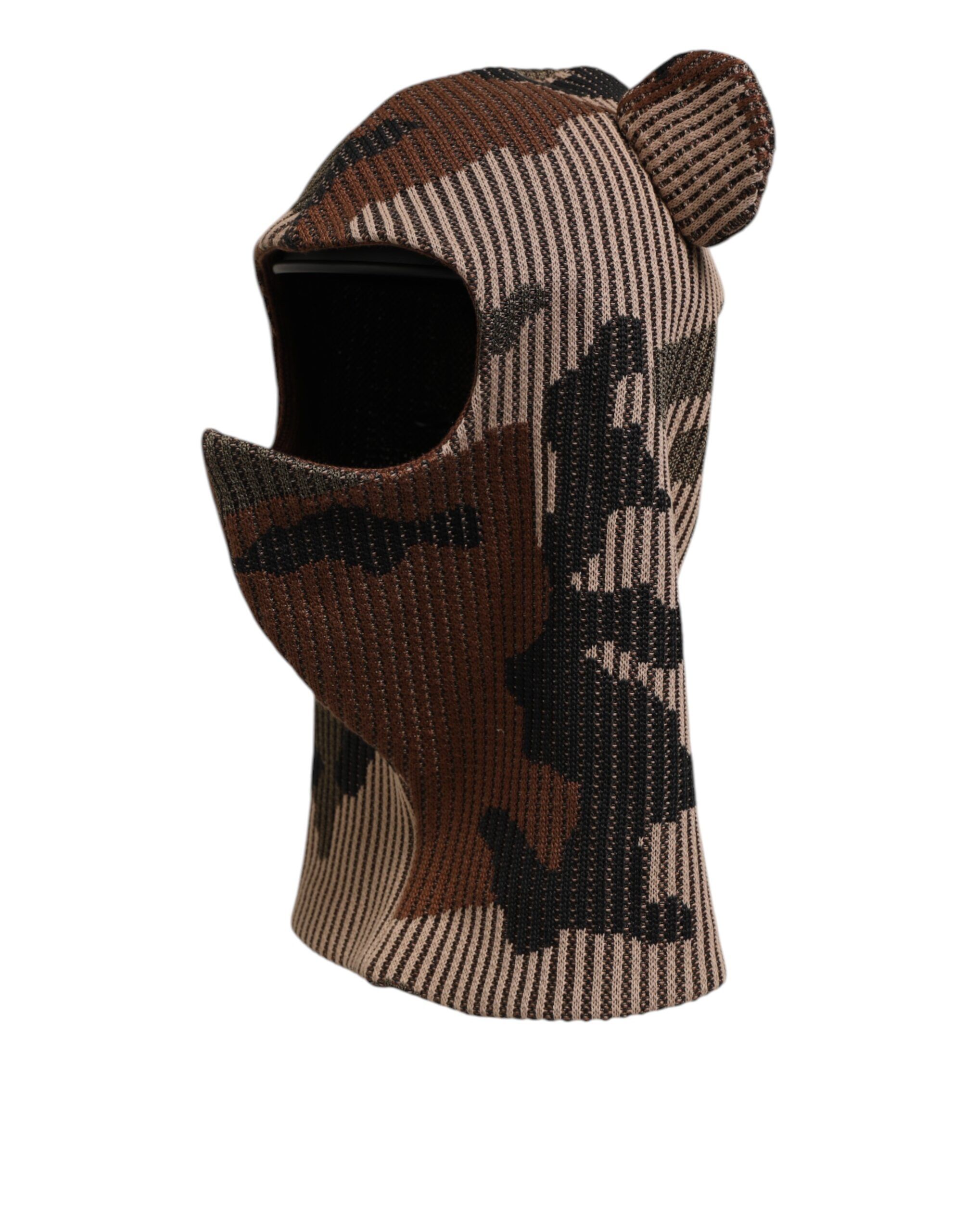 Camouflage Balaclava Mask Men Cap One Size Men's Hat - Dolce & Gabbana - Modalova