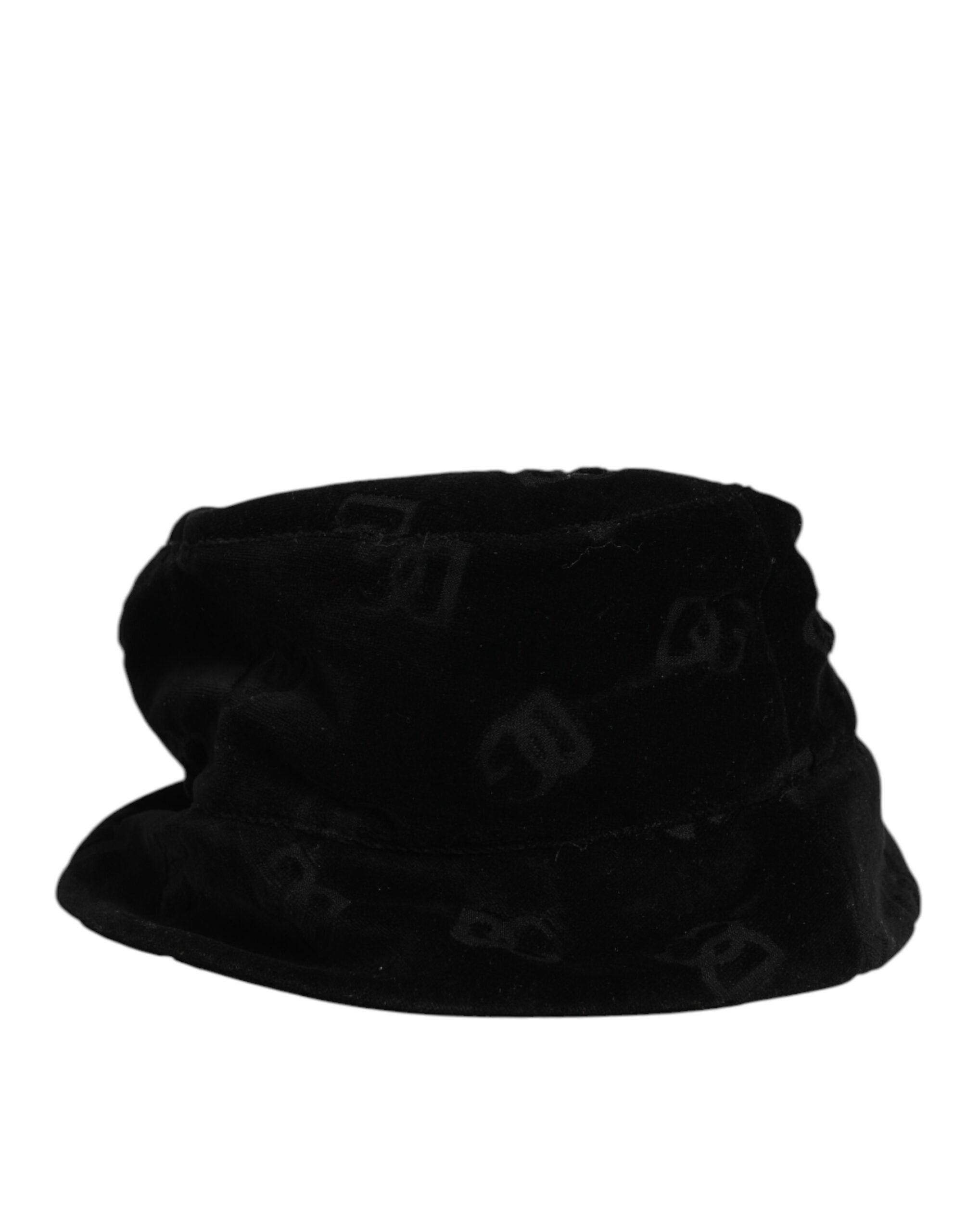 Cotton Suede Bucket Logo Capello Men's Hat - Dolce & Gabbana - Modalova