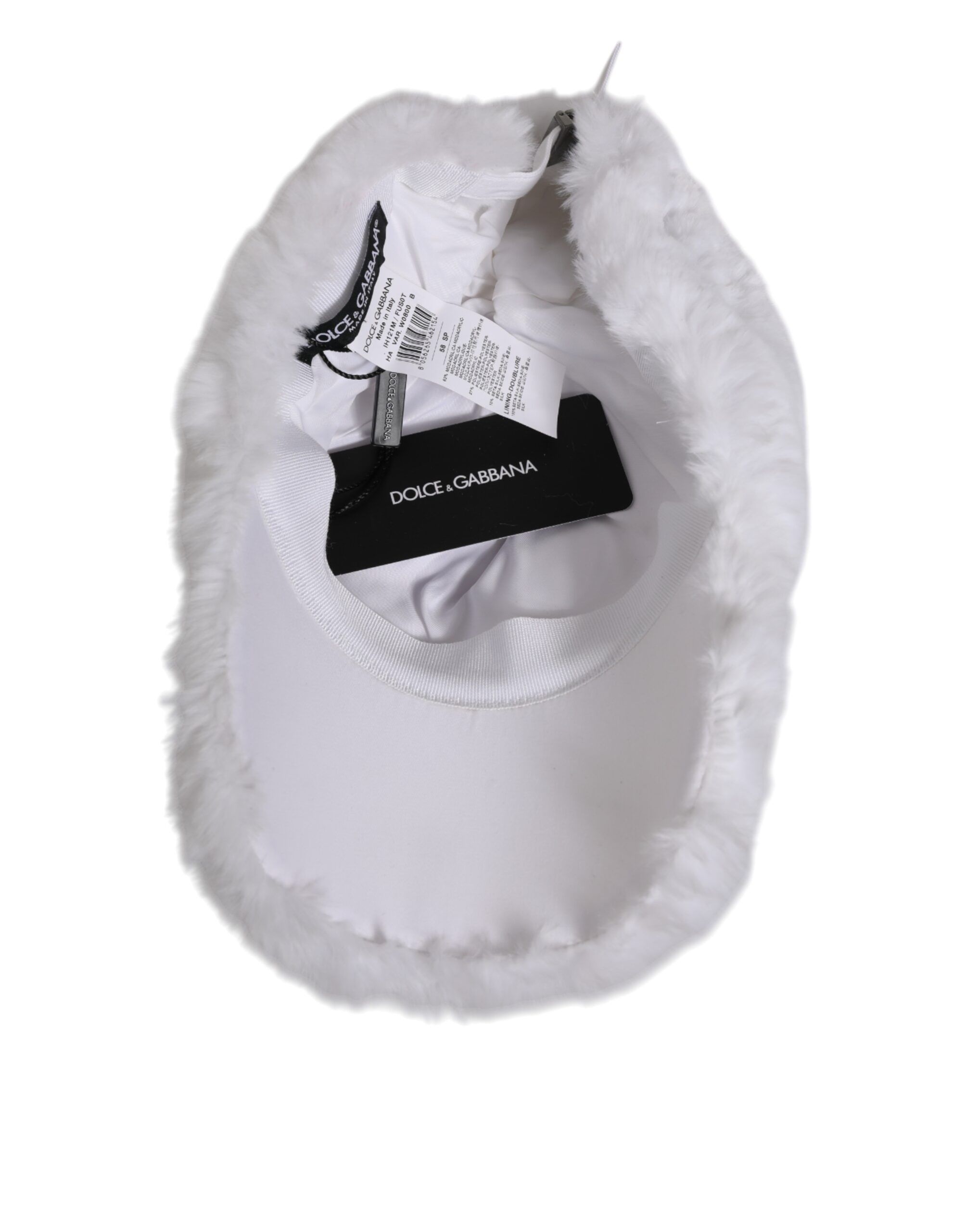 Modacrylic Rapper Men Baseball Capello Men's Hat - Dolce & Gabbana - Modalova