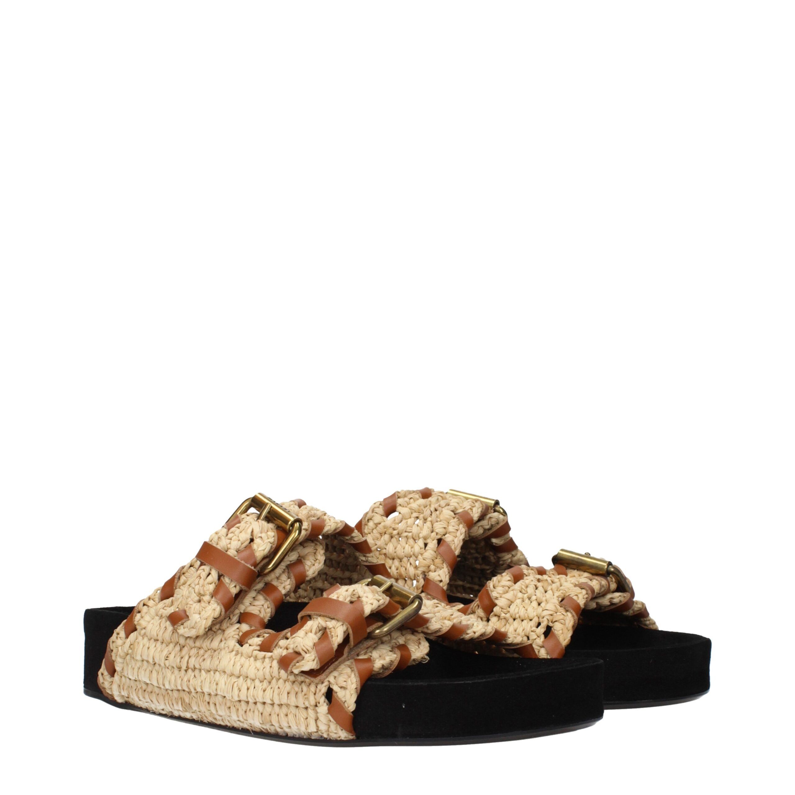 Raffia Women's Slippers - Isabel Marant - Modalova