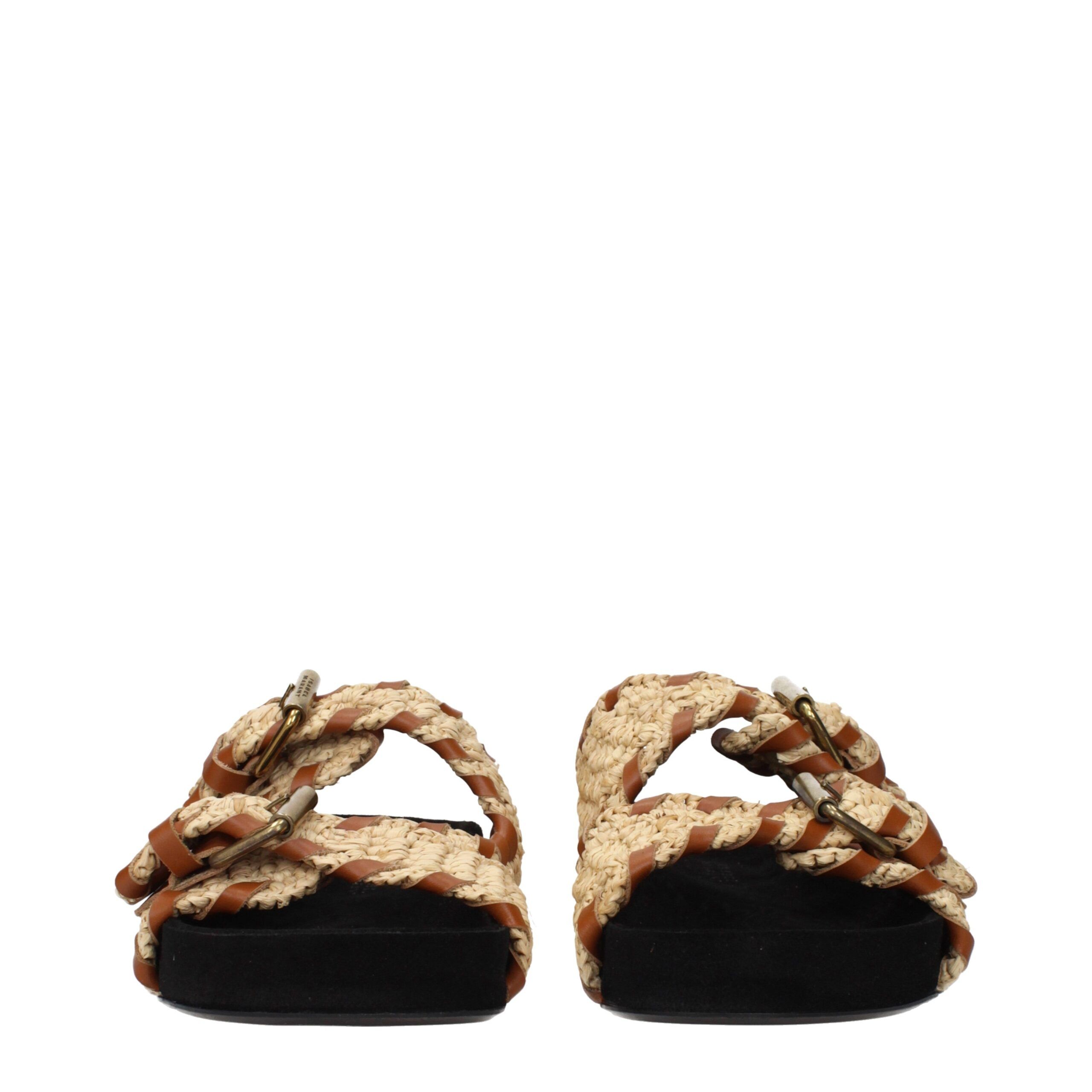 Raffia Women's Slippers - Isabel Marant - Modalova