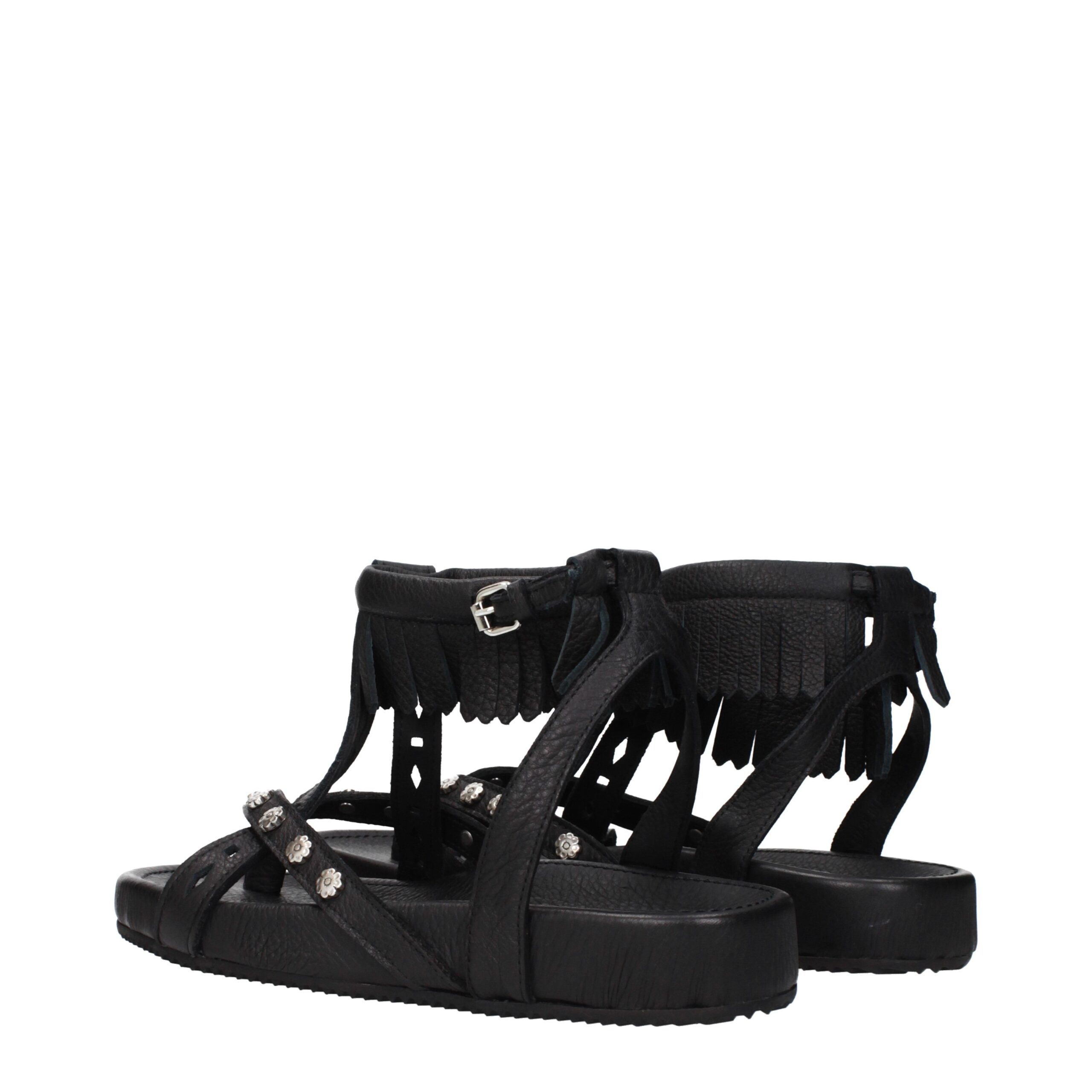 Leather Flat Women's Sandals - Isabel Marant - Modalova