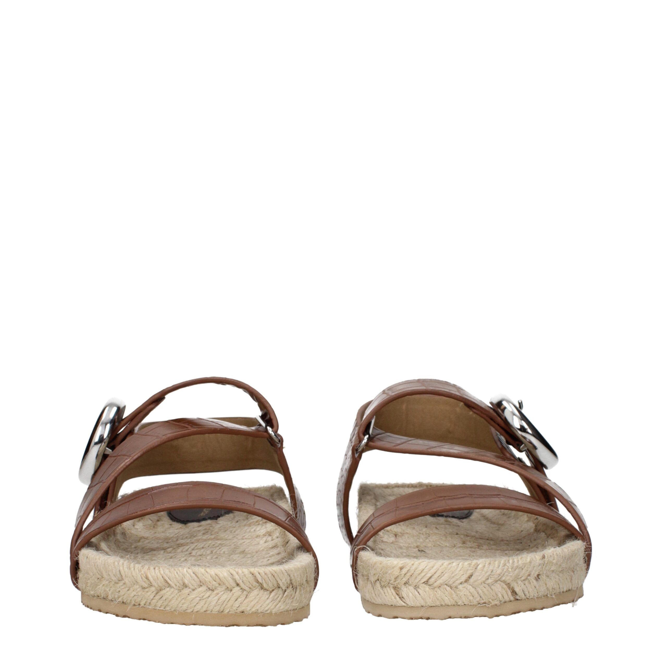 Leather Flat Women's Sandals - Stella McCartney - Modalova