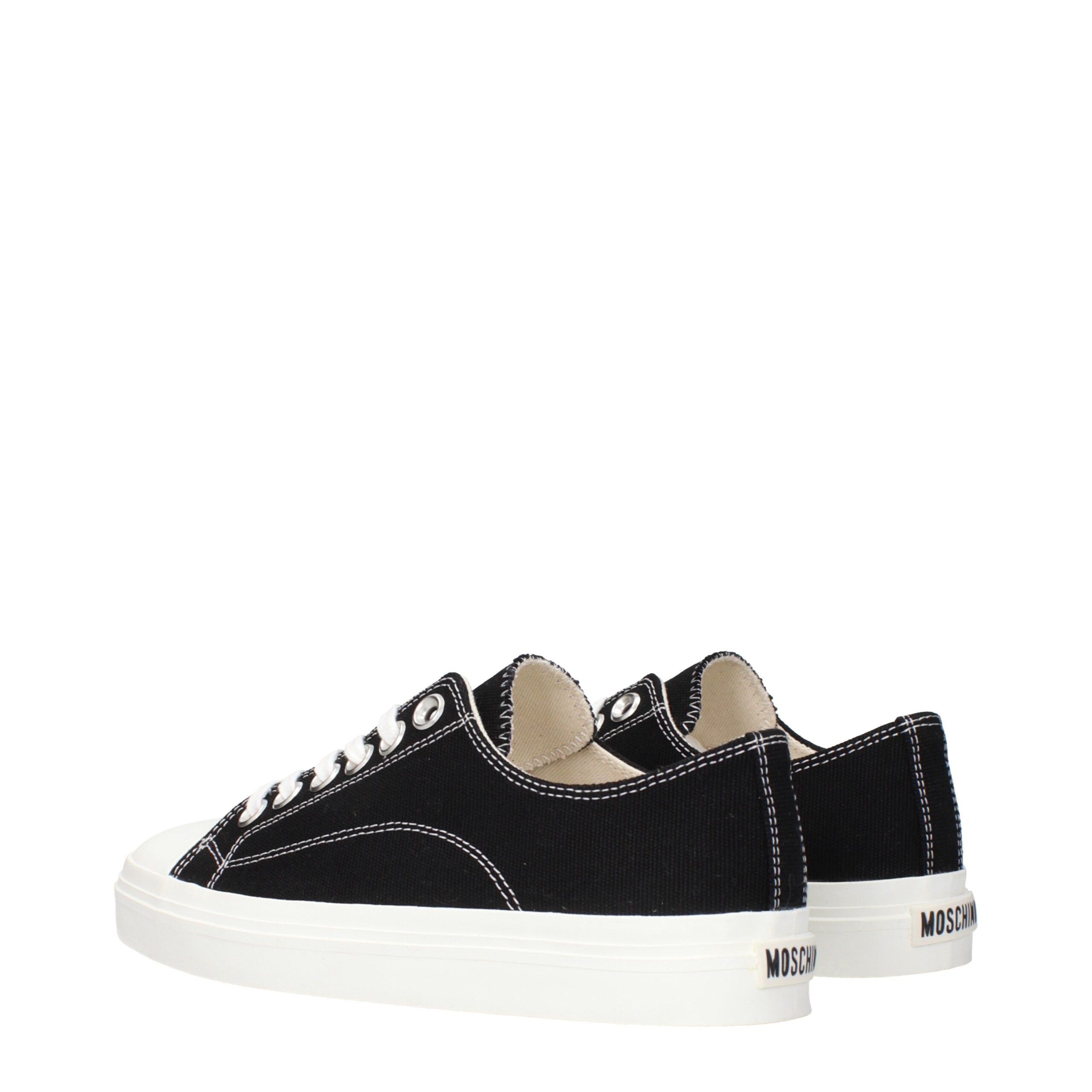 Fabric Low Top Women's Sneakers - Moschino - Modalova