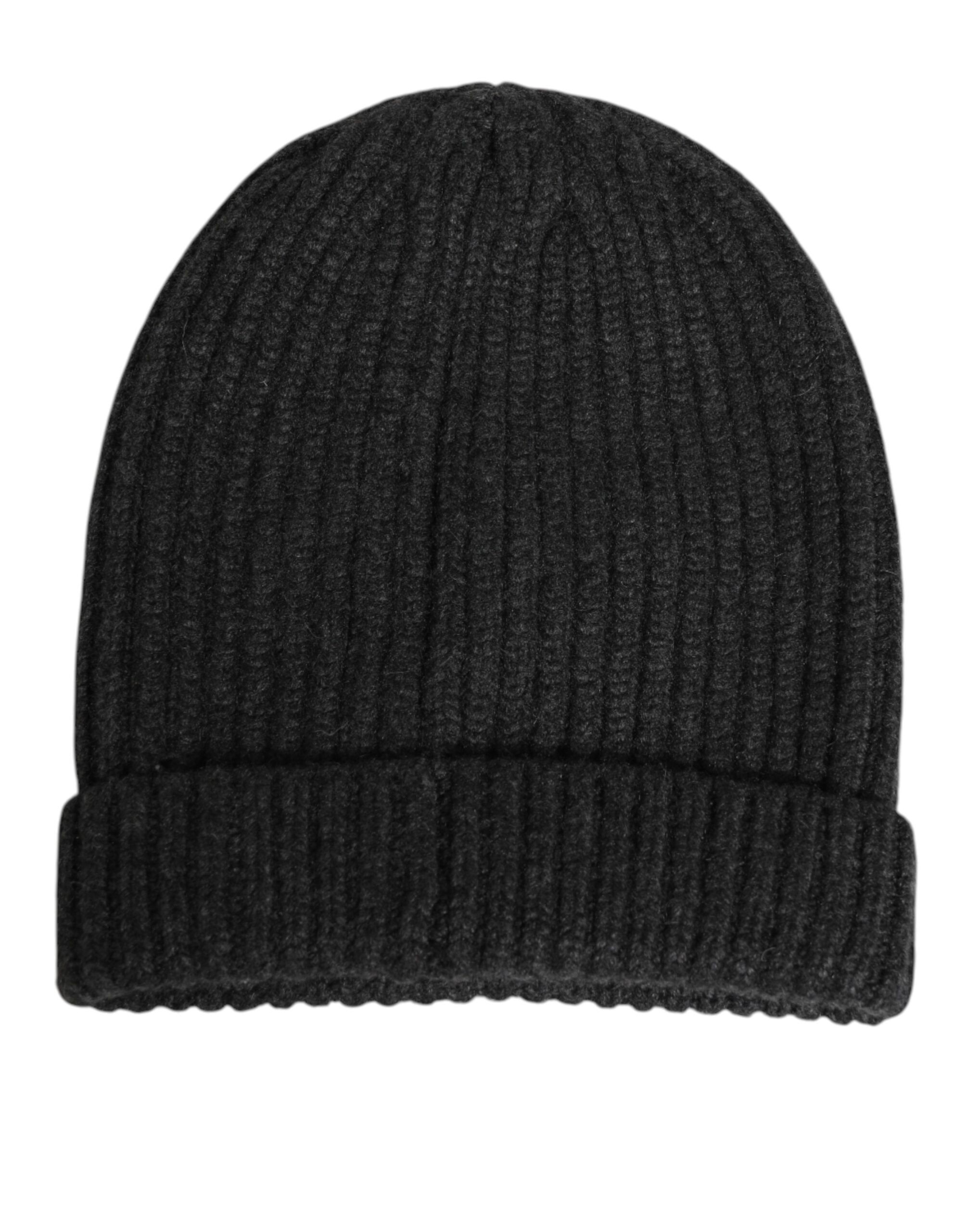 Cashmere Knitted Beanie Men Capello Men's Hat - Dolce & Gabbana - Modalova
