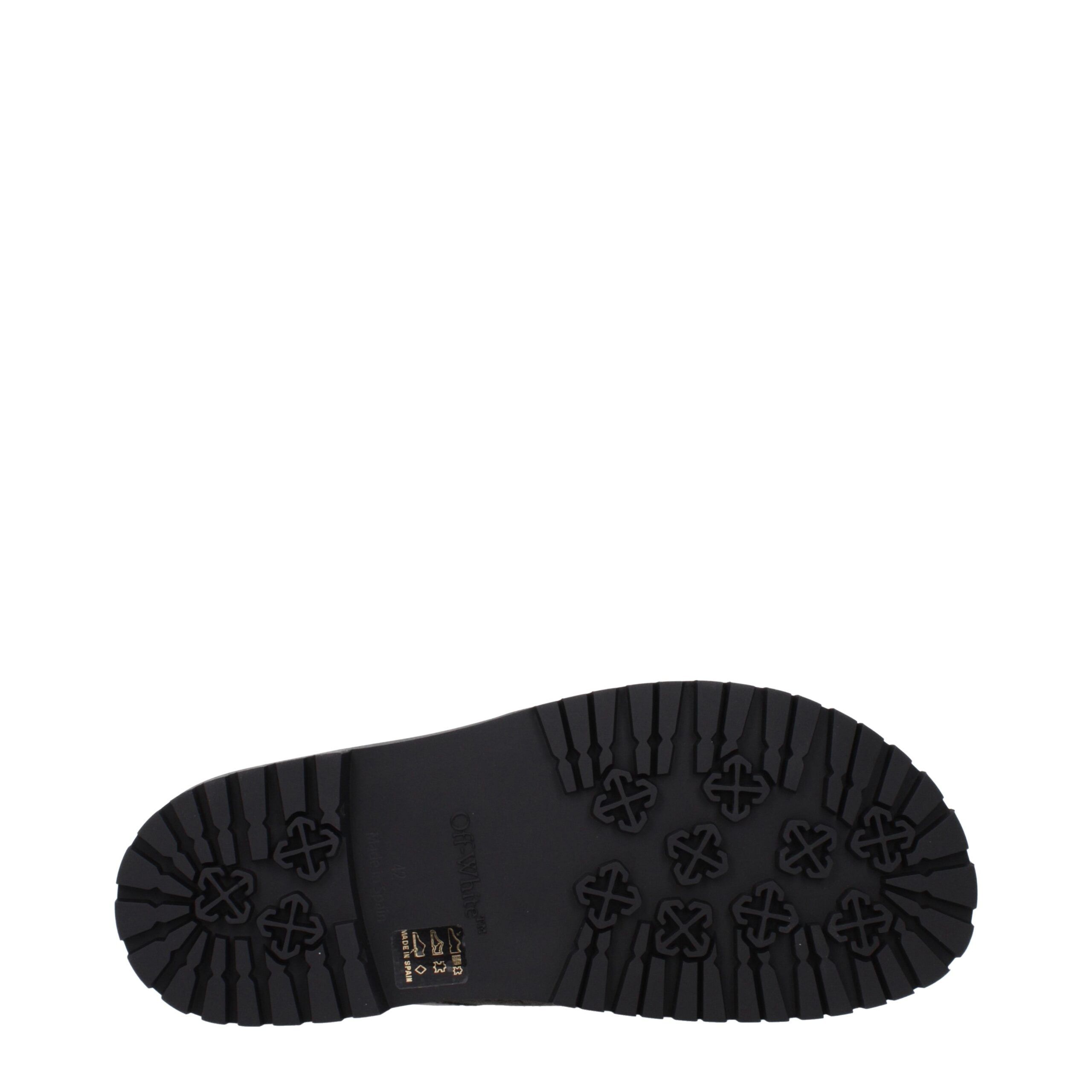 Fabric Flat Men's Sandals - Off-White - Modalova