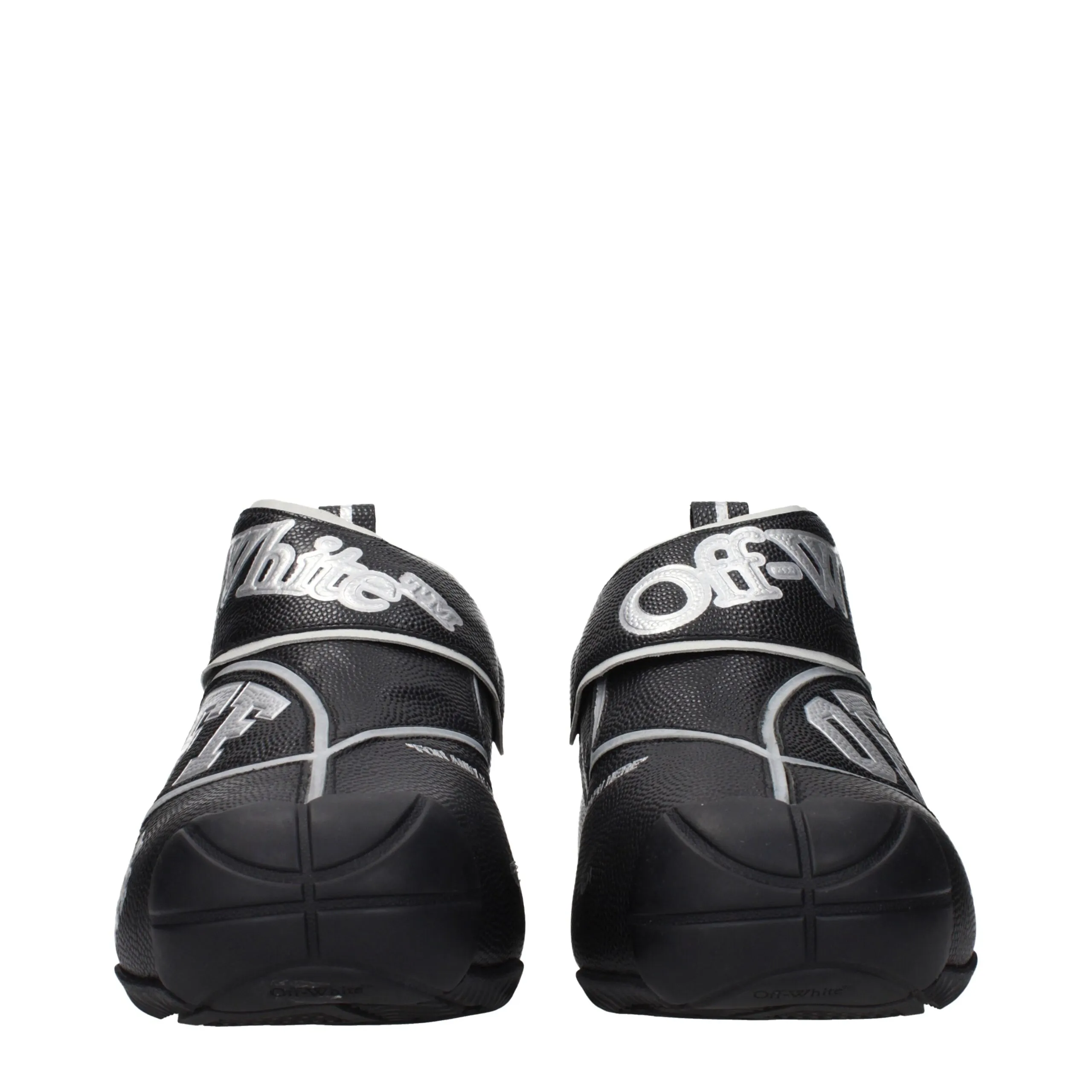 Leather High Top Men's Sneakers - Off-White - Modalova