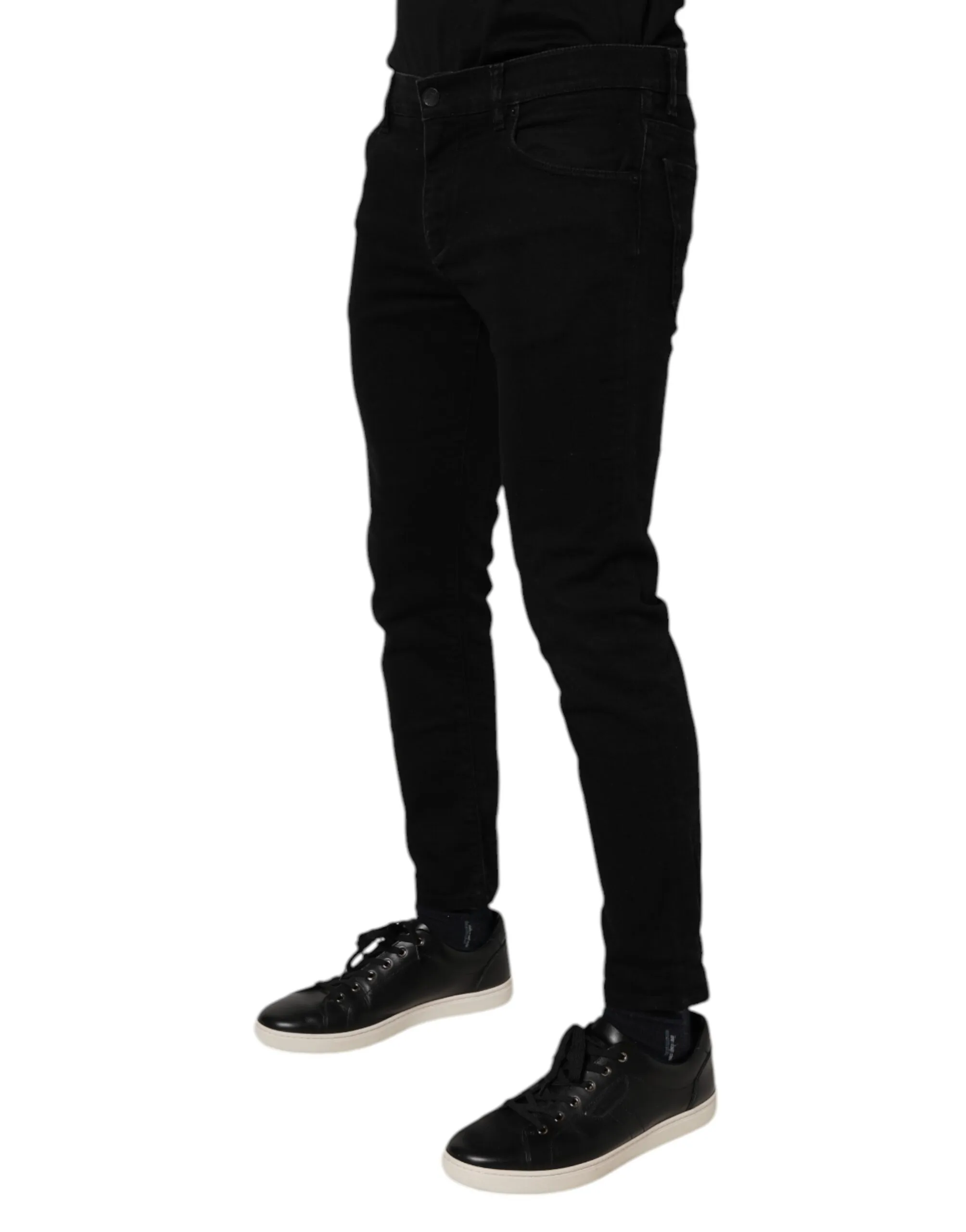 Cotton Stretch Skinny Men Denim Men's Jeans - Dolce & Gabbana - Modalova