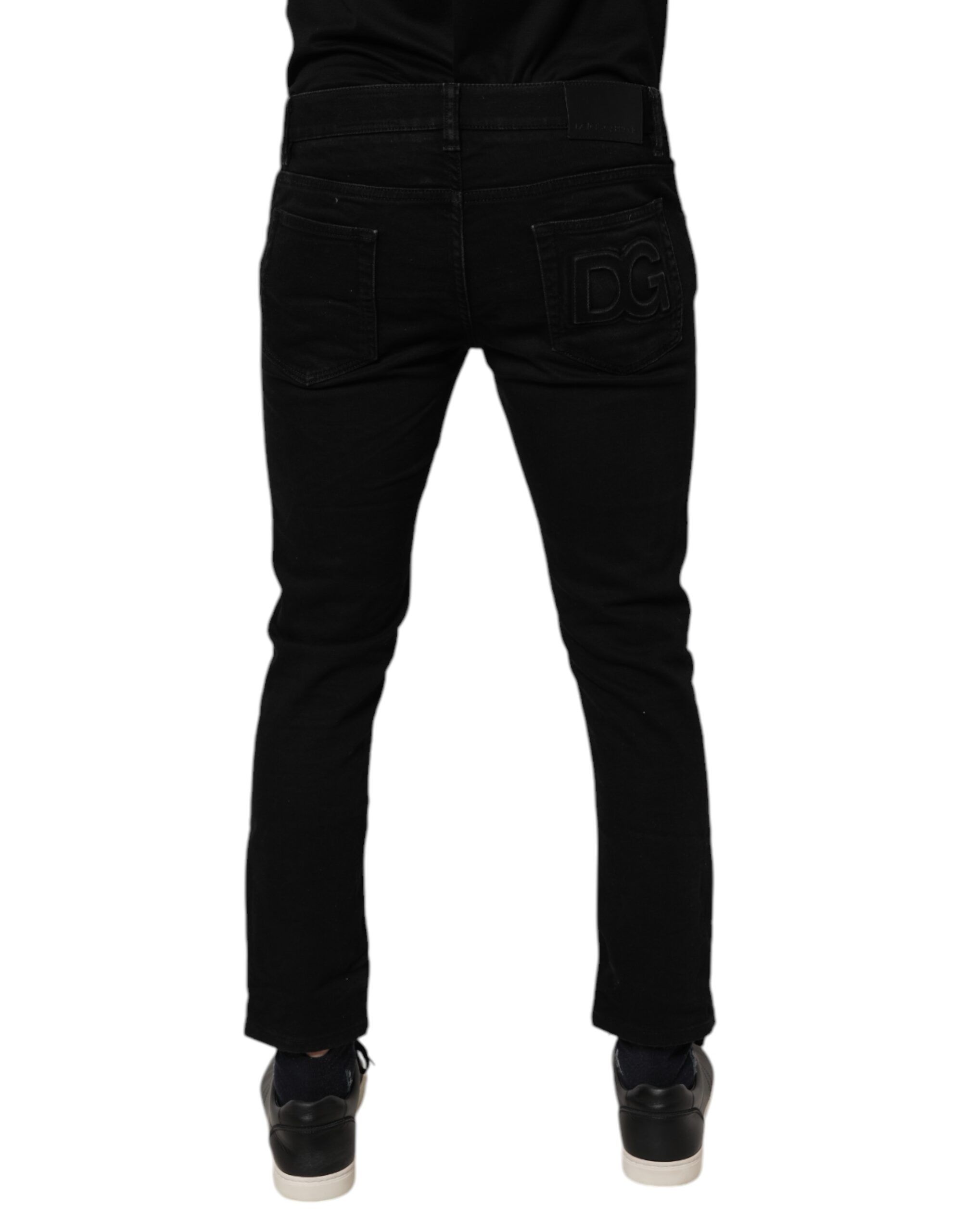 Cotton Stretch Skinny Men Denim Men's Jeans - Dolce & Gabbana - Modalova