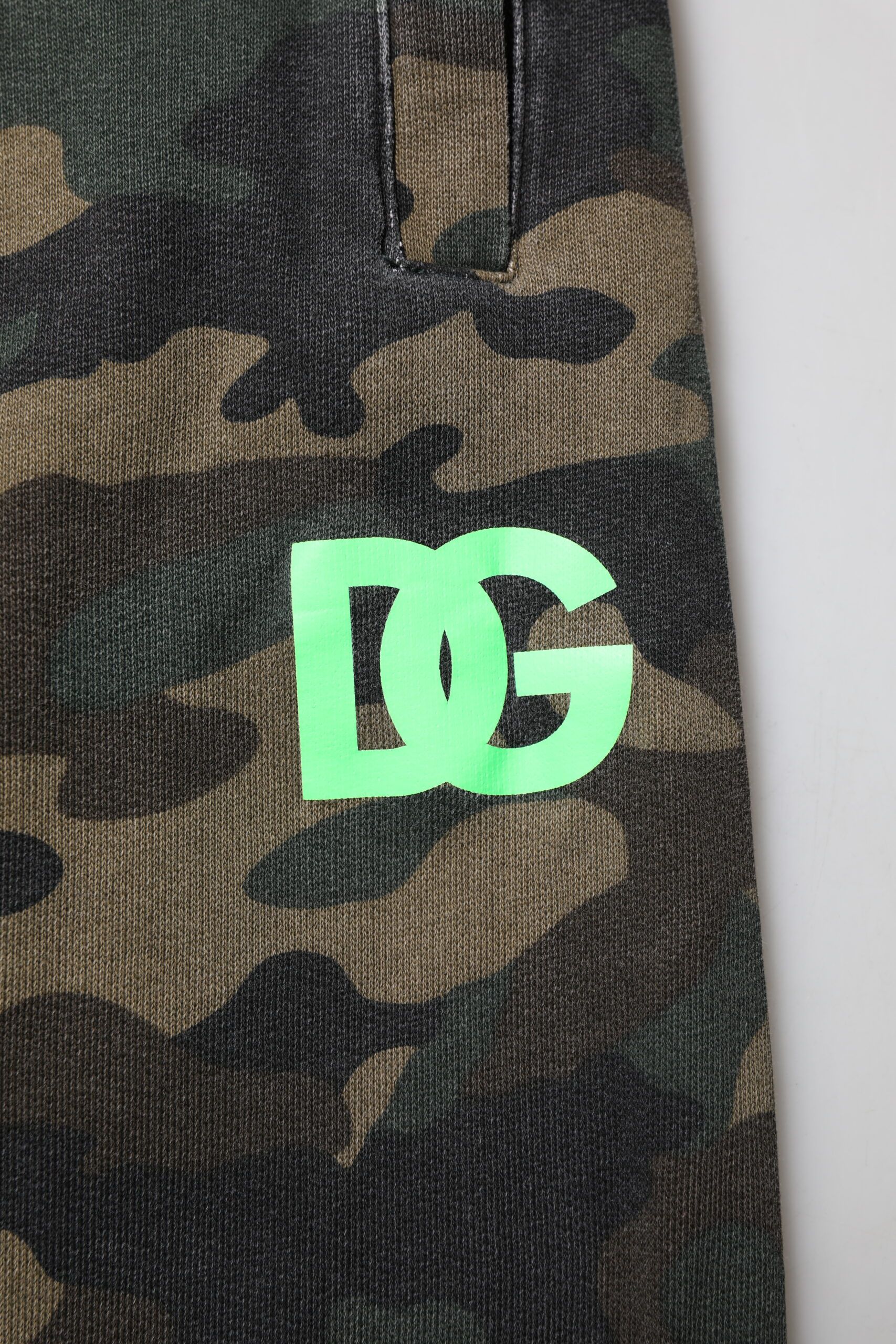 Camouflage Cotton Men Jogger Men's Pants - Dolce & Gabbana - Modalova