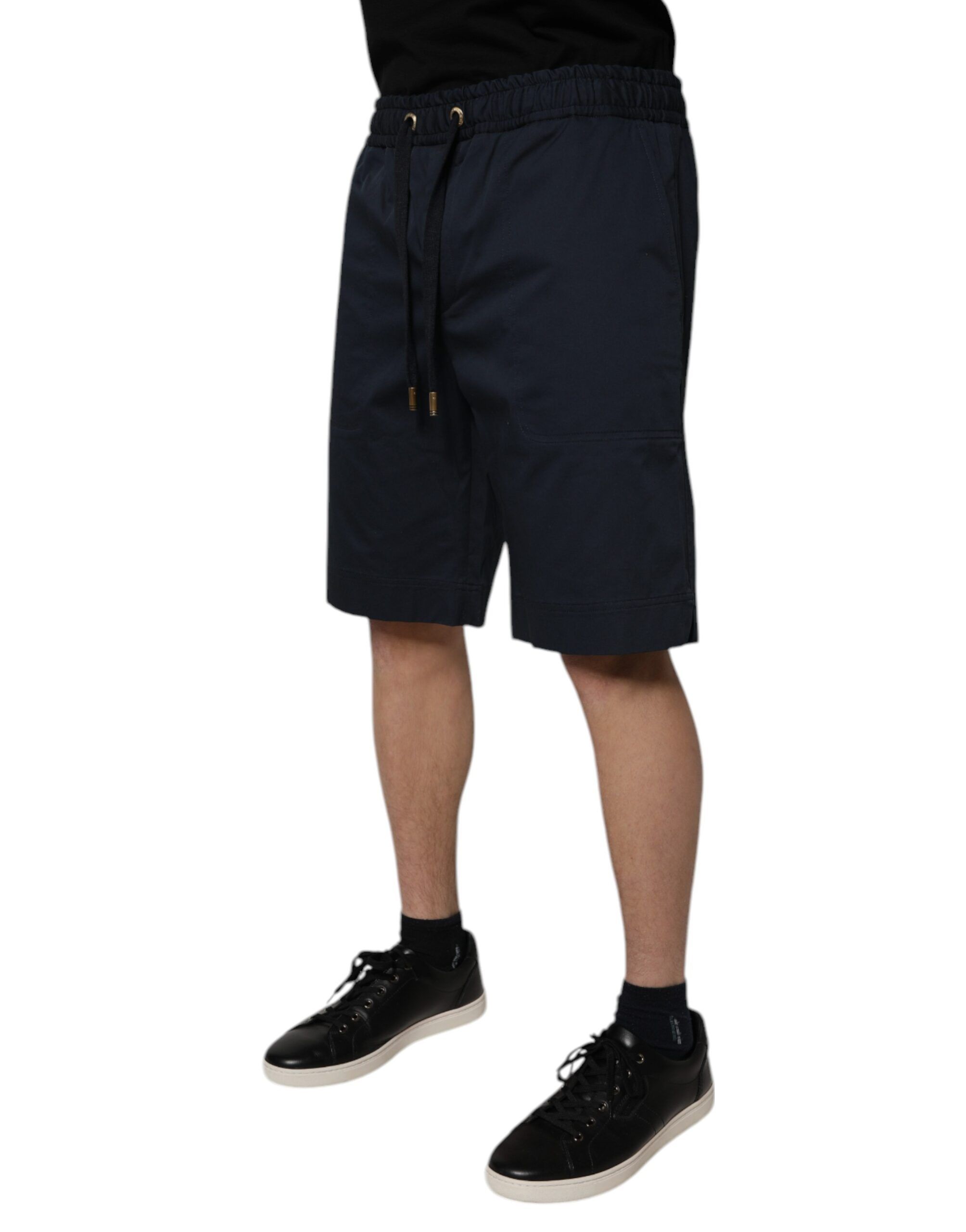 Cotton Stretch Men Bermuda Men's Shorts - Dolce & Gabbana - Modalova