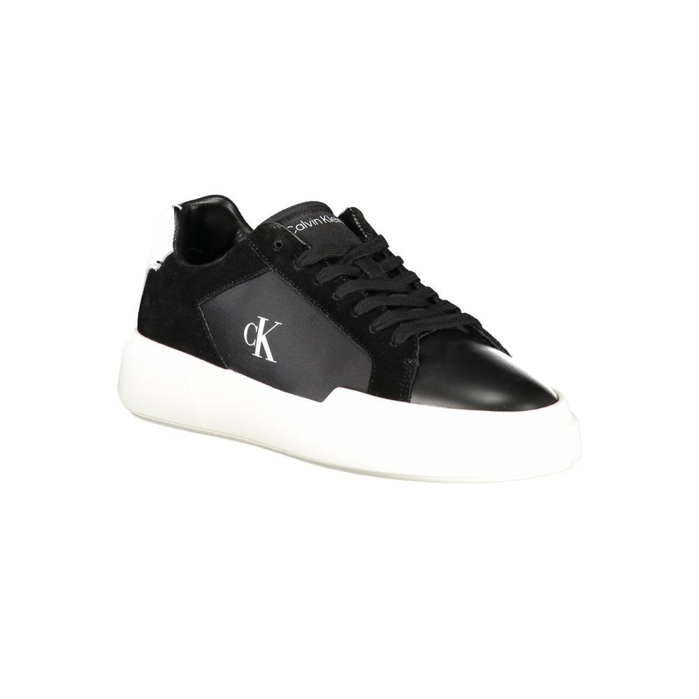 Nero Leather Men Men's Sneaker - Calvin Klein - Modalova