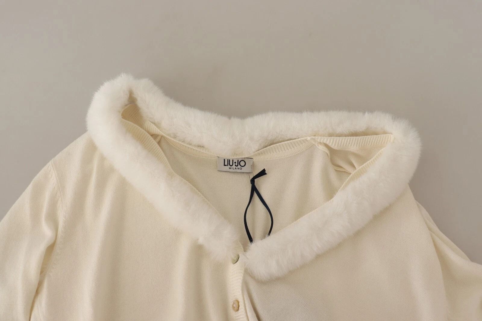 Viscose Long Sleeves Fur Shearling Women's Blouse (Pre-Owned) - Liu Jo - Modalova
