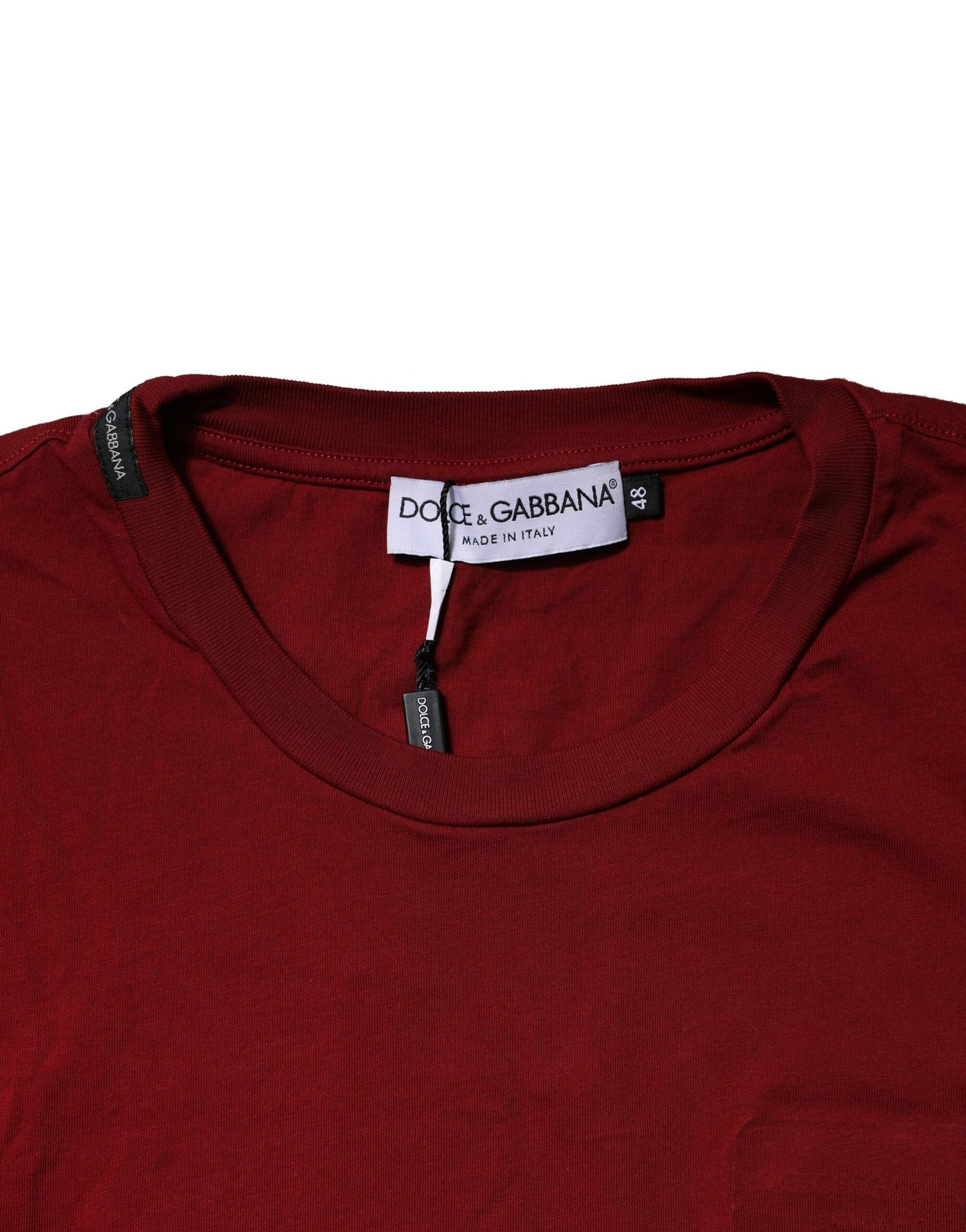 Cotton Crew Neck Short Sleeves Men's T-Shirt - Dolce & Gabbana - Modalova