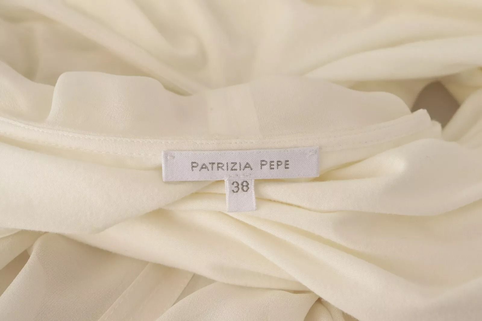 Silk Long Sleeves Deep Vneck Women's Top (Pre-Owned) - Patrizia Pepe - Modalova