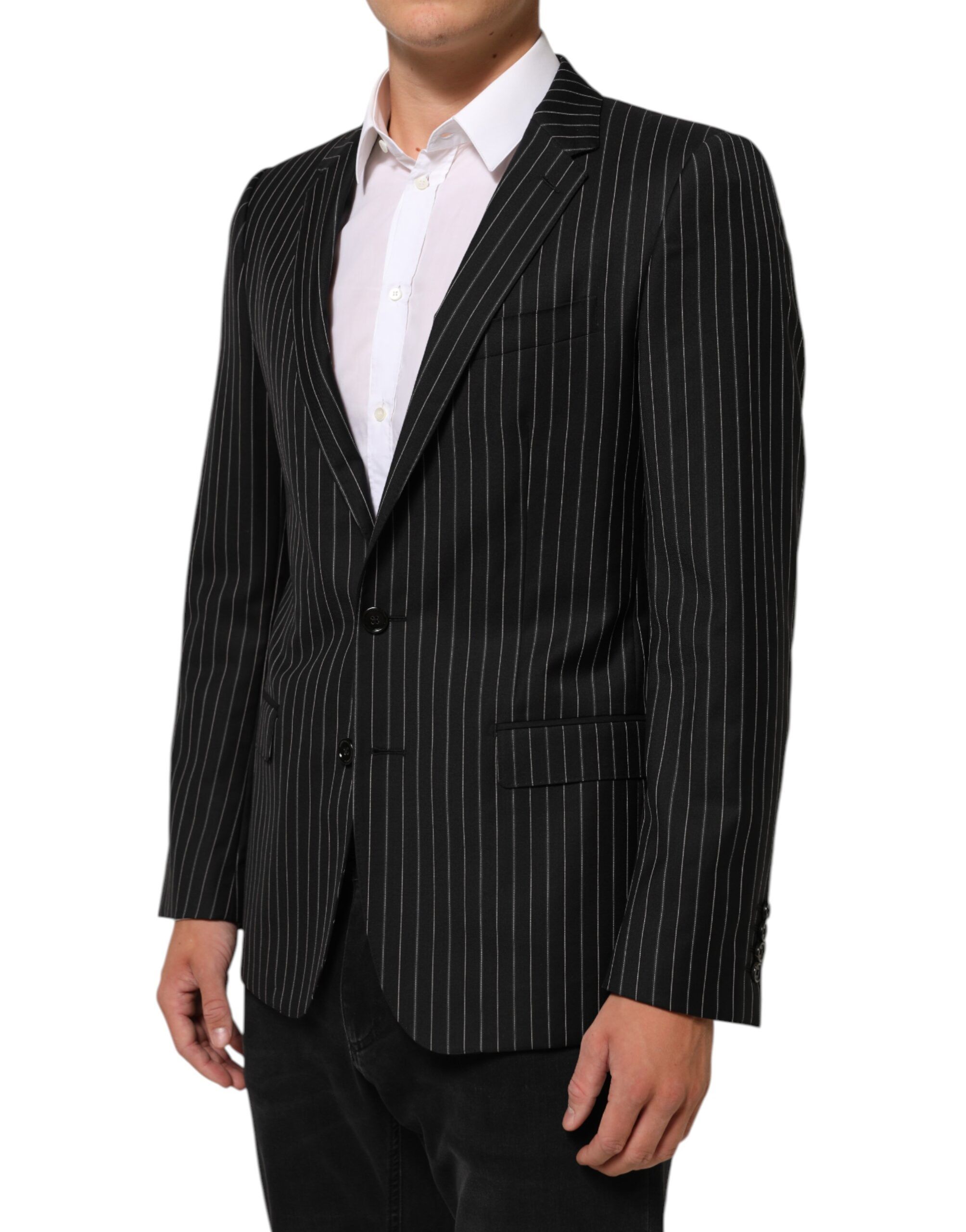 Stripes MARTINI 1 Button Suit Men's Blazer - Dolce & Gabbana - Modalova