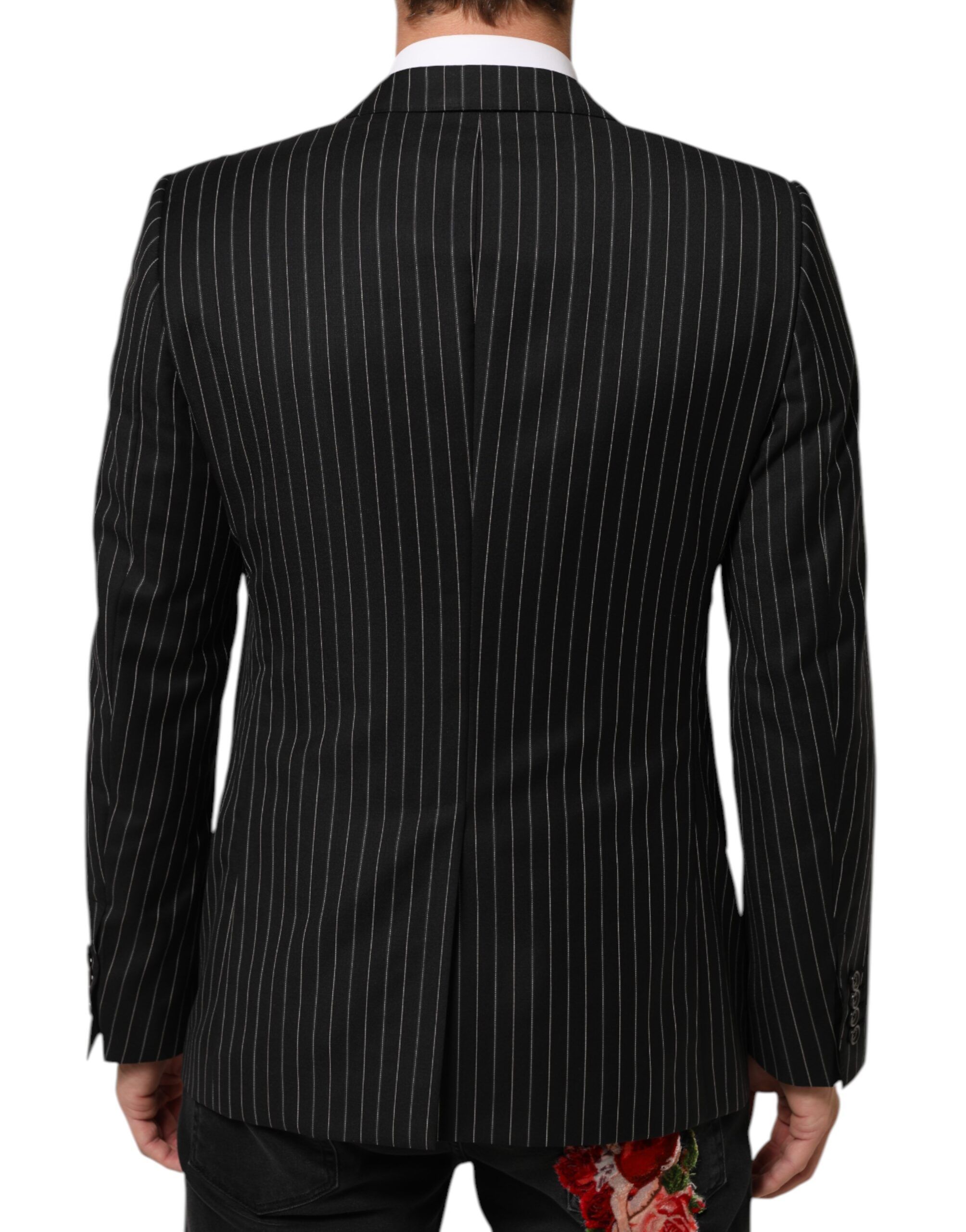 Stripes MARTINI 1 Button Suit Men's Blazer - Dolce & Gabbana - Modalova