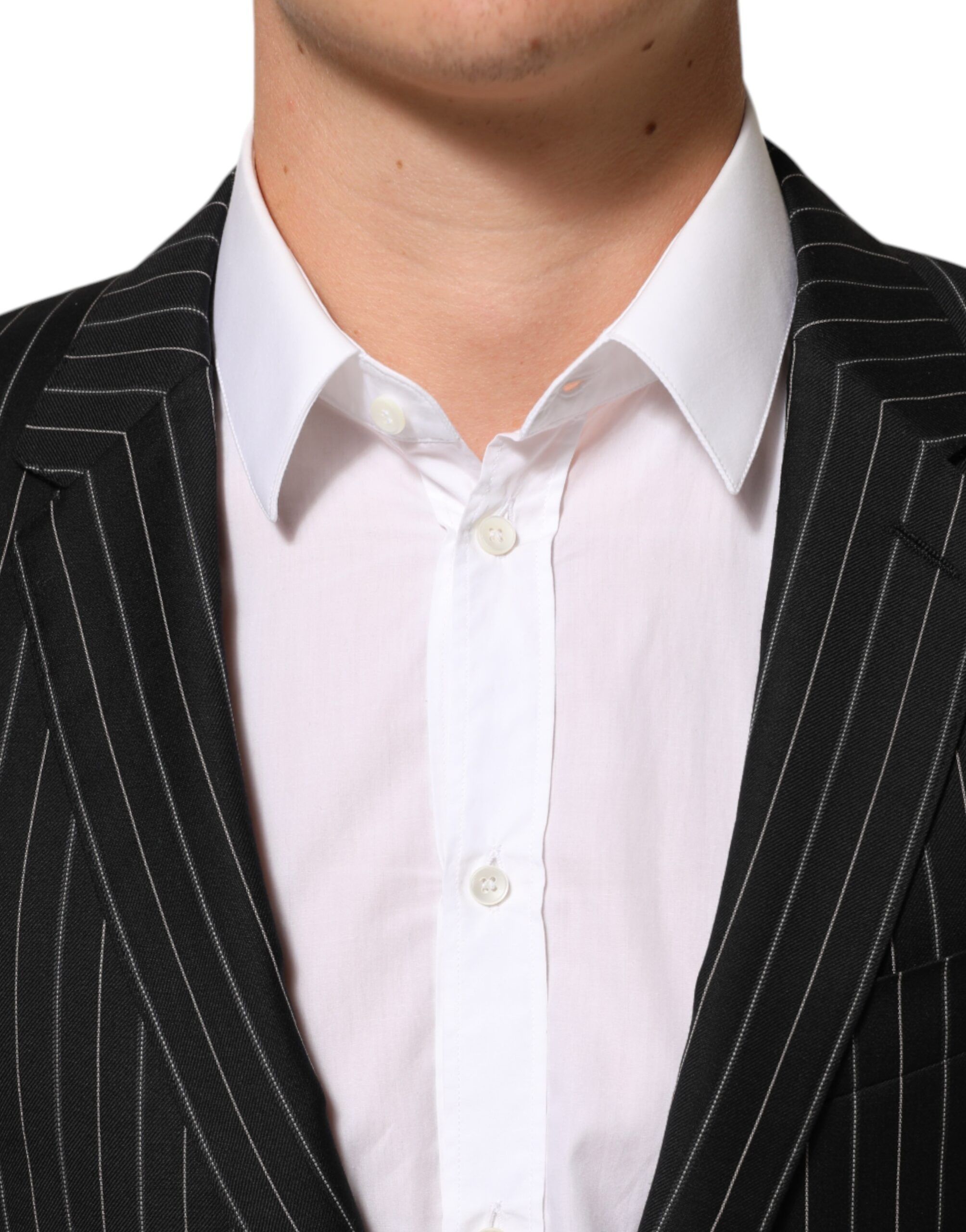 Stripes MARTINI 1 Button Suit Men's Blazer - Dolce & Gabbana - Modalova