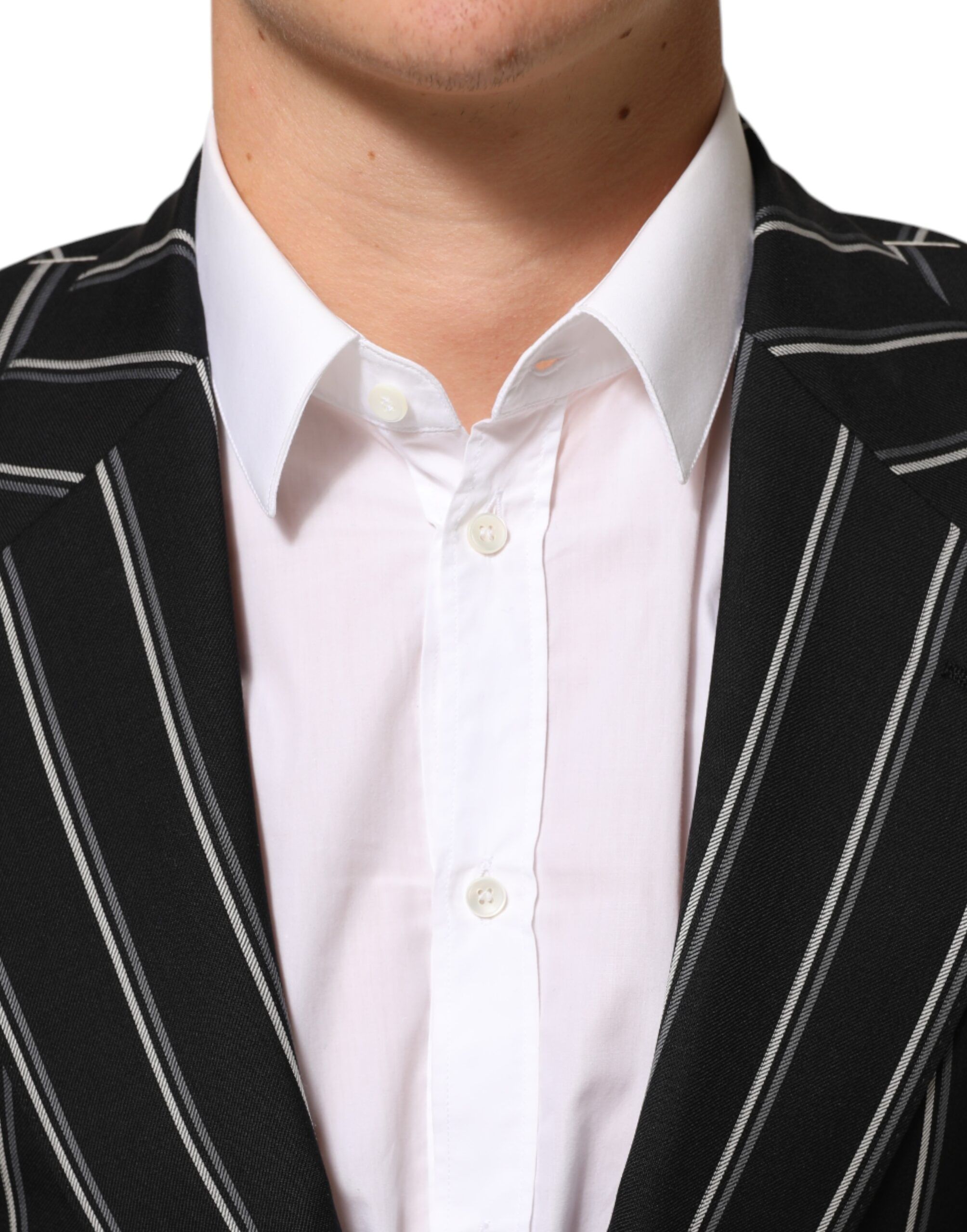 Stripes SICILIA 1 Button Suit Men's Blazer - Dolce & Gabbana - Modalova