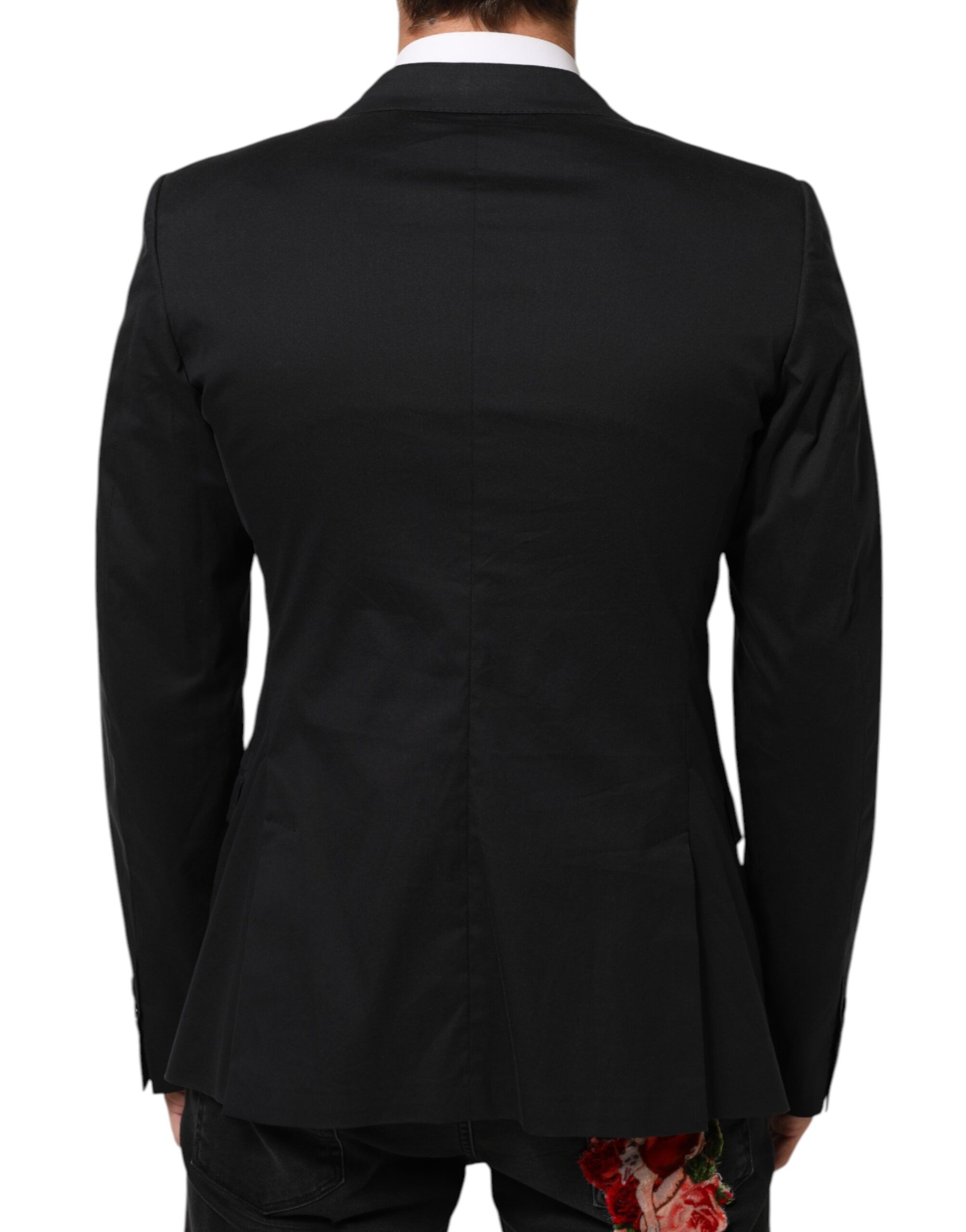 Cotton 2 Buttons Suit Jacket Men's Blazer - Dolce & Gabbana - Modalova