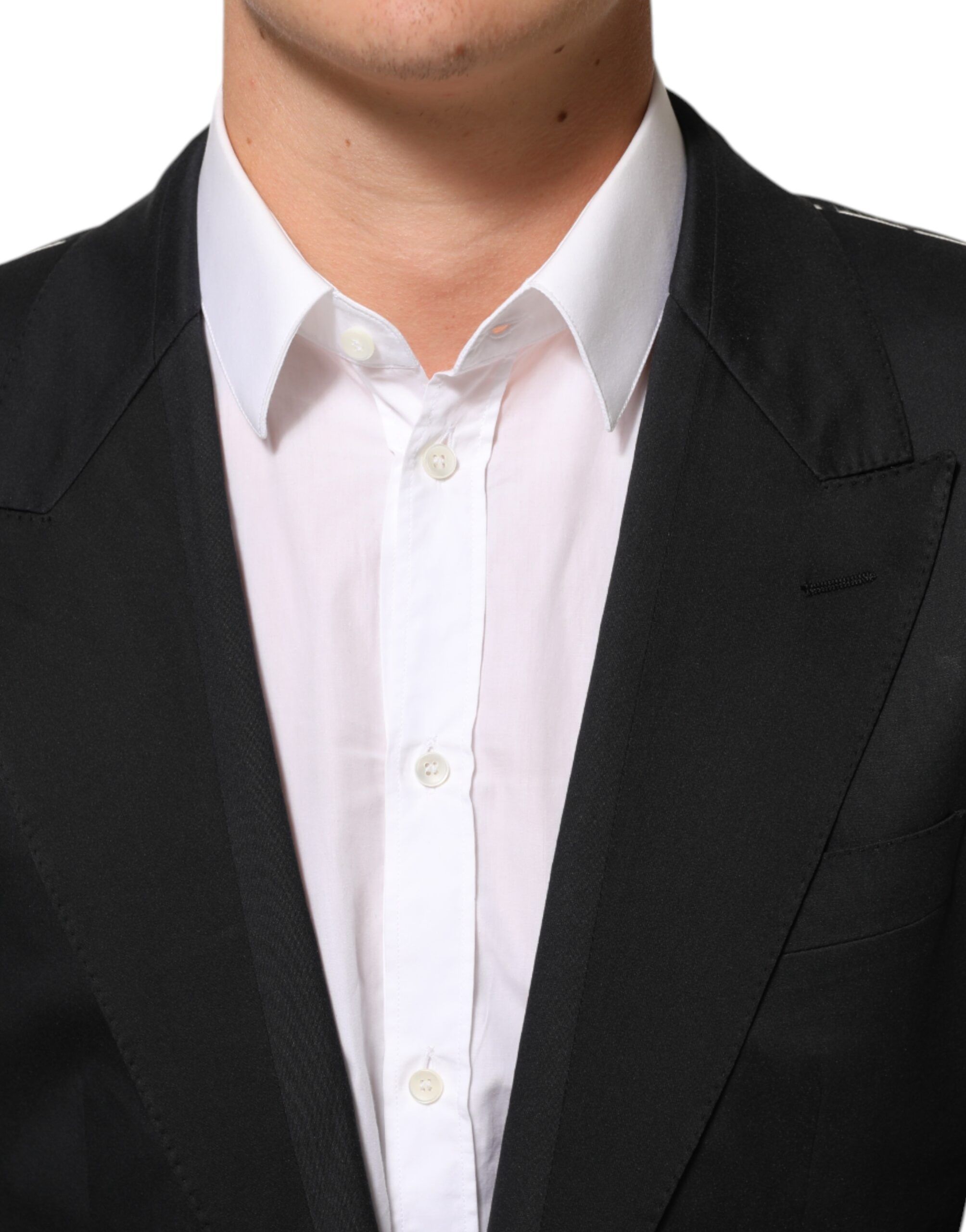 Cotton 2 Buttons Suit Jacket Men's Blazer - Dolce & Gabbana - Modalova