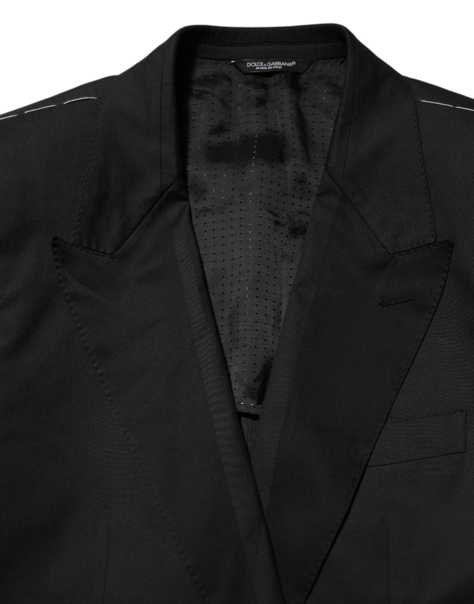 Cotton 2 Buttons Suit Jacket Men's Blazer - Dolce & Gabbana - Modalova