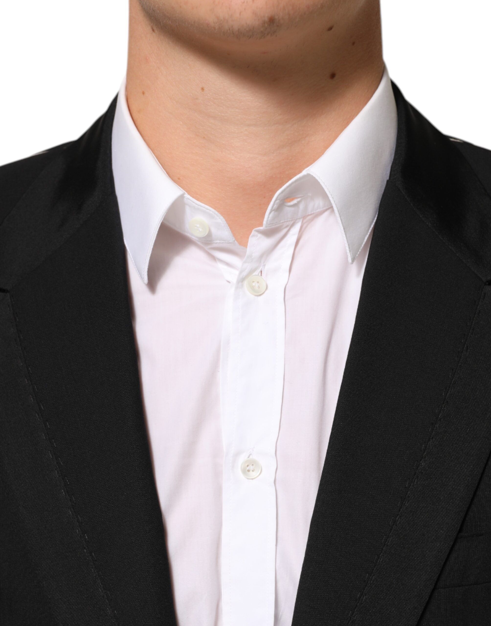 Wool 2 Buttons Suit Men Jacket Men's Blazer - Dolce & Gabbana - Modalova