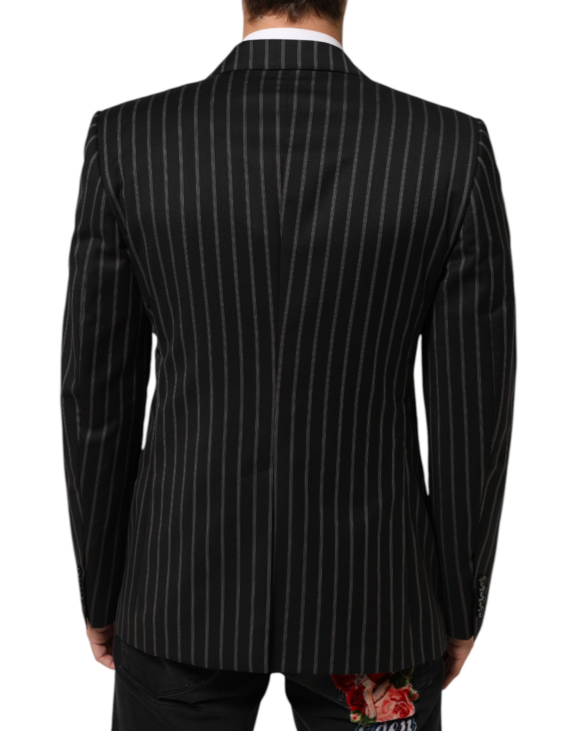 Stripes SICILIA 1 Button Suit Men's Blazer - Dolce & Gabbana - Modalova