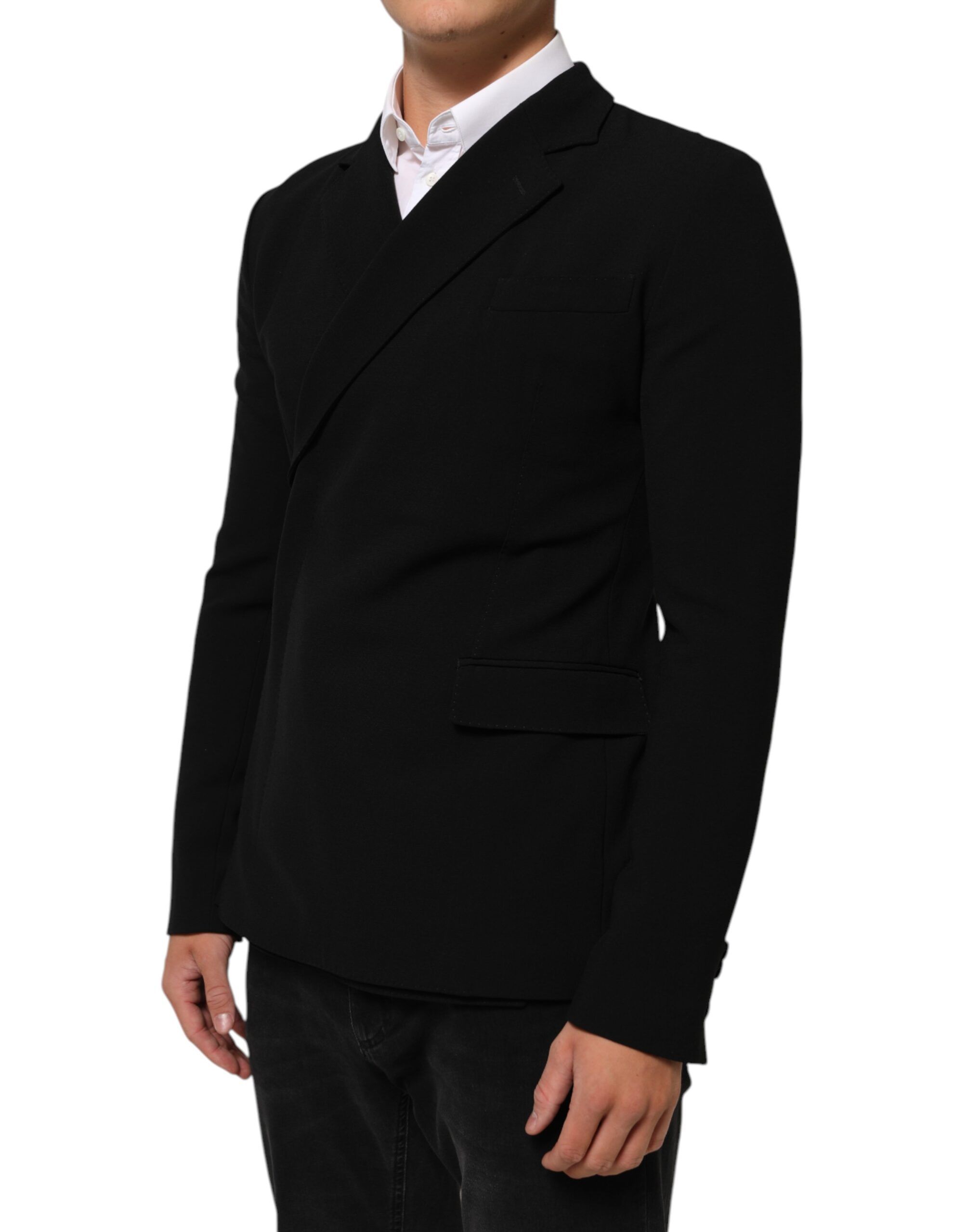 Wool Double Breasted Men Jacket Men's Blazer - Dolce & Gabbana - Modalova
