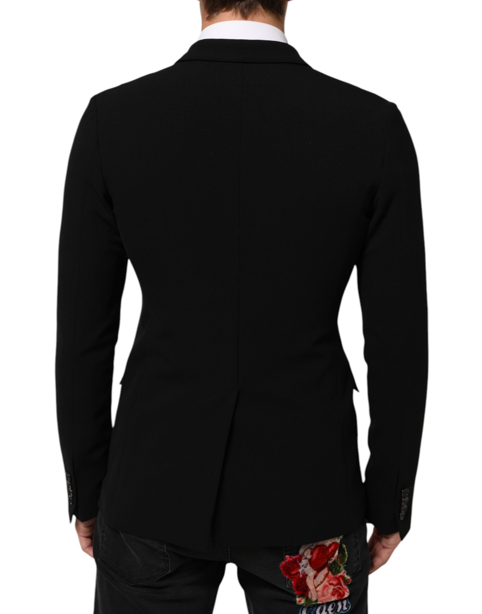 Wool Double Breasted Men Jacket Men's Blazer - Dolce & Gabbana - Modalova