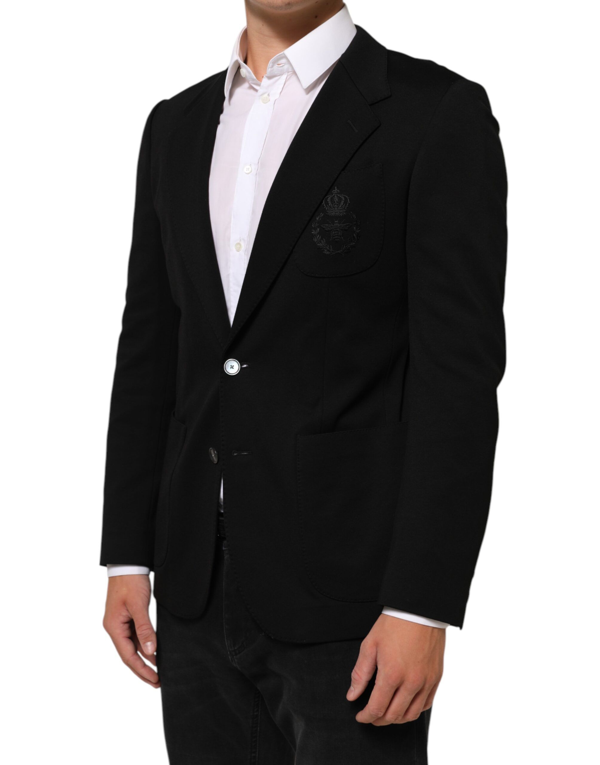 Viscose 2 Buttons Suit Jacket Men's Blazer - Dolce & Gabbana - Modalova