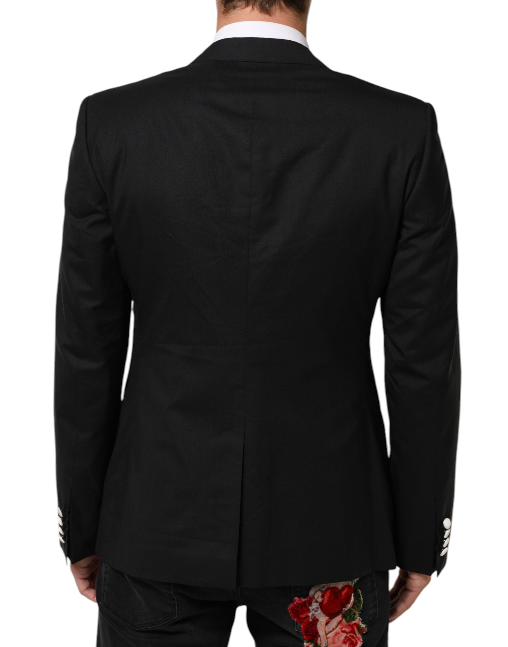 Black White MARTINI 1 Button Men Suit Women's Blazer - Dolce & Gabbana - Modalova